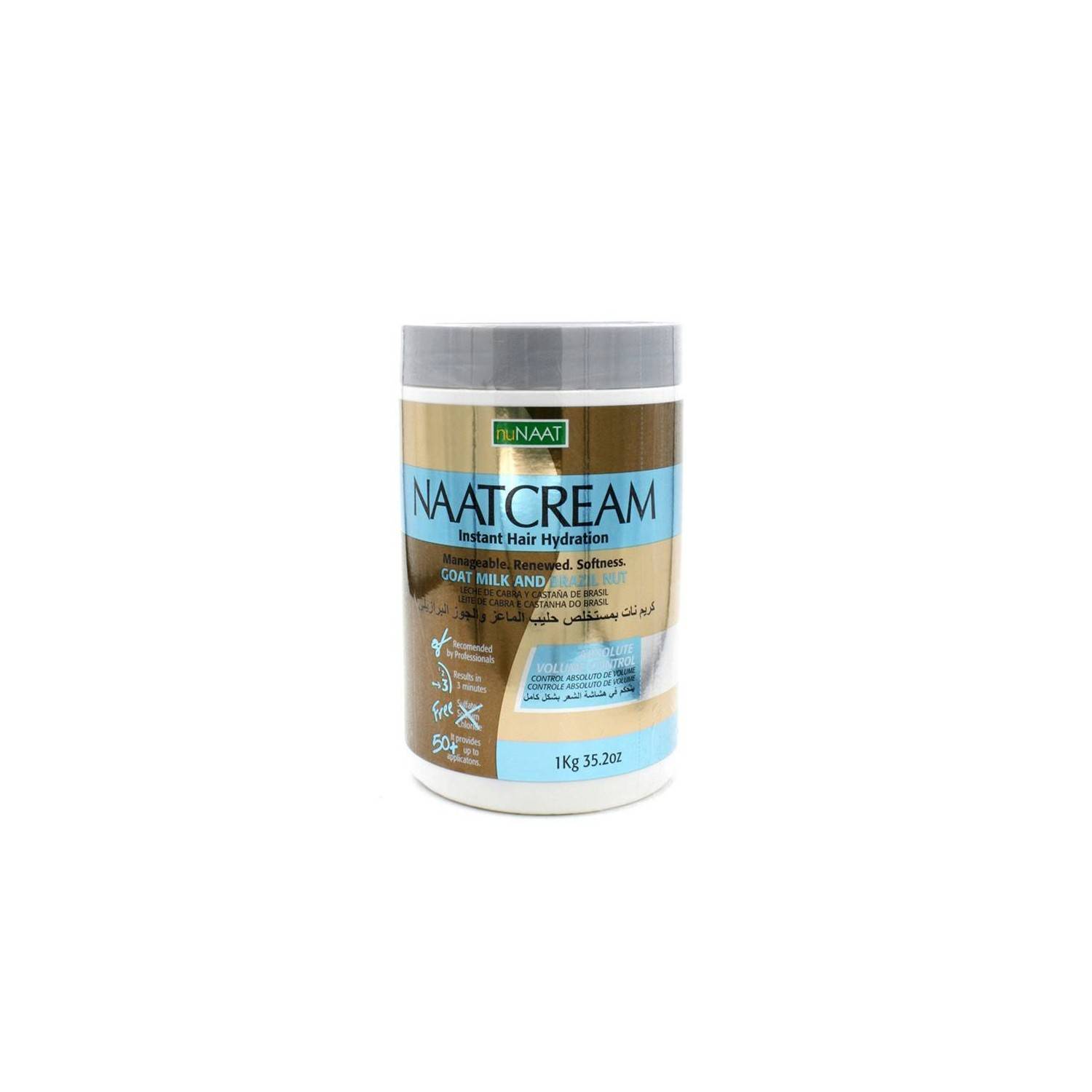 Nunaat Naatcream Cream Of Goat Milk & Nuts Of Brazil 1kg