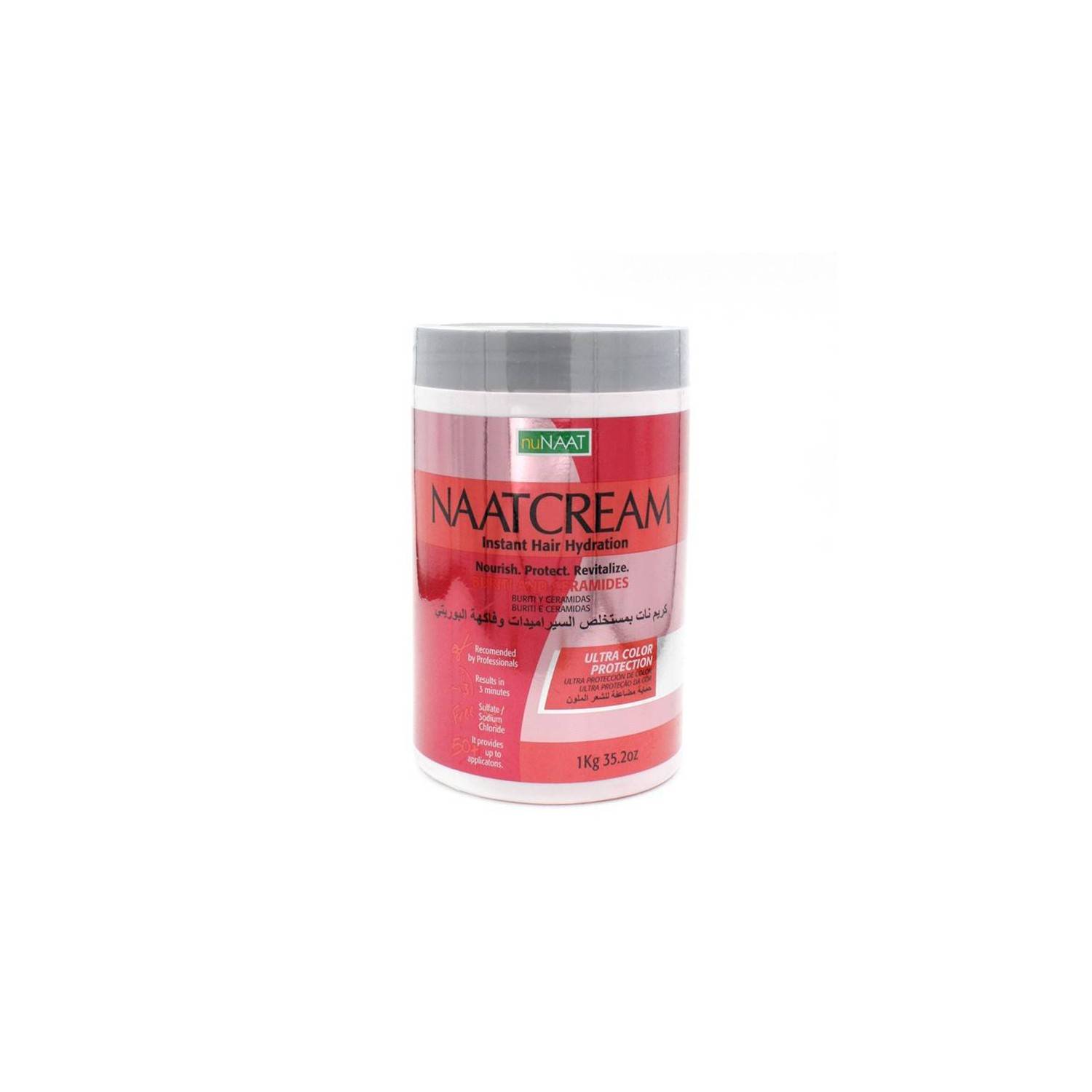 Nunaat Naatcream De Buriti Y Ceramidas 1 Kg