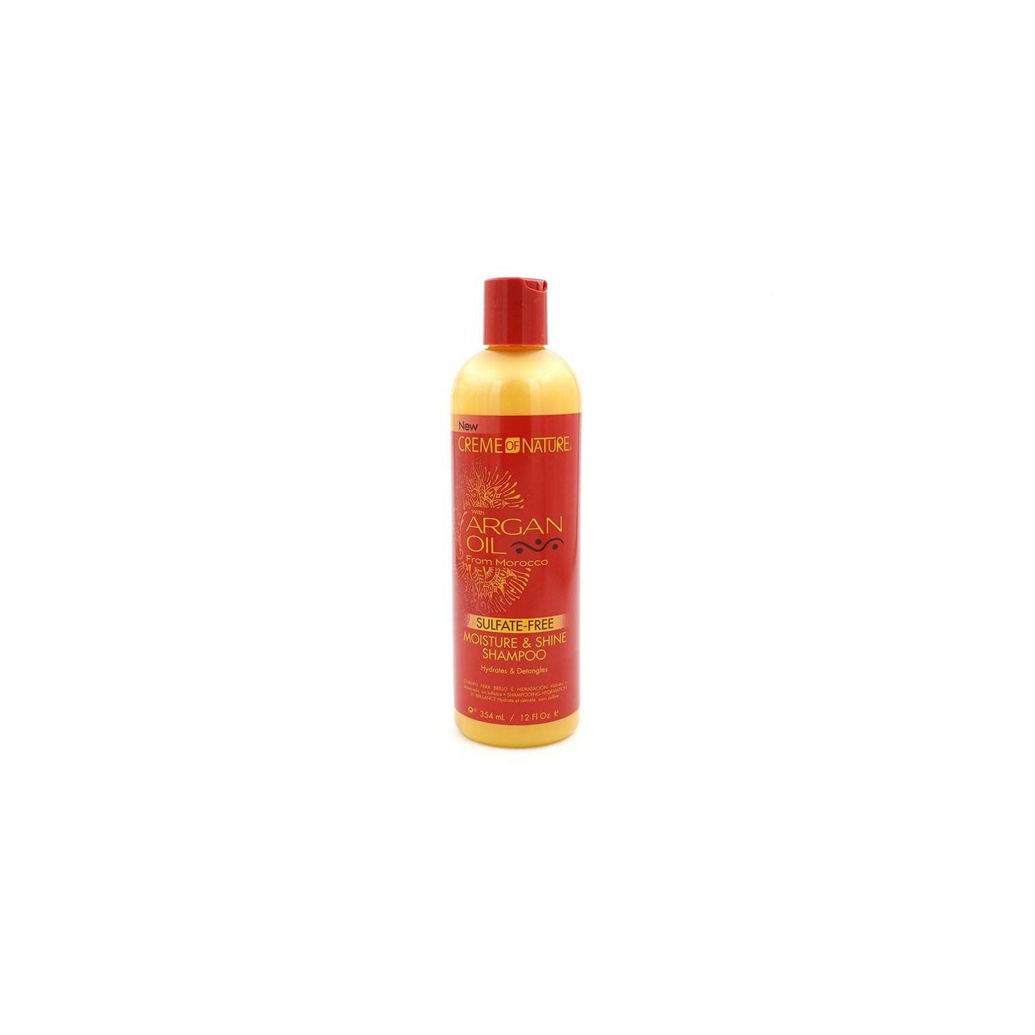 Creme Of Nature Argan Oil Hidratante Shine Champú 354 ml