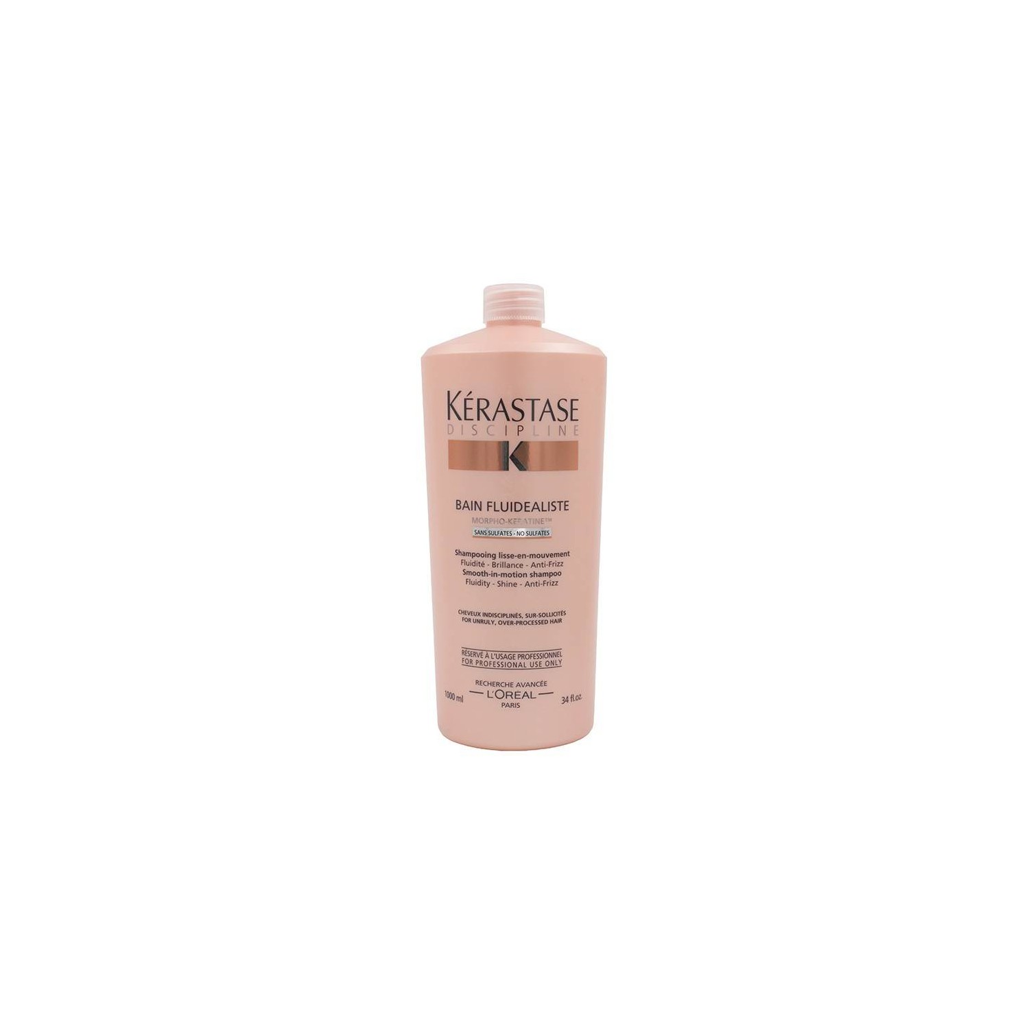 Kerastase Discipline Bain Fluidealiste Sin Sulfato Champú 1000 ml Kerastase Discipline Bain Fluidealiste Sin Sulfato Champú 1000 ml