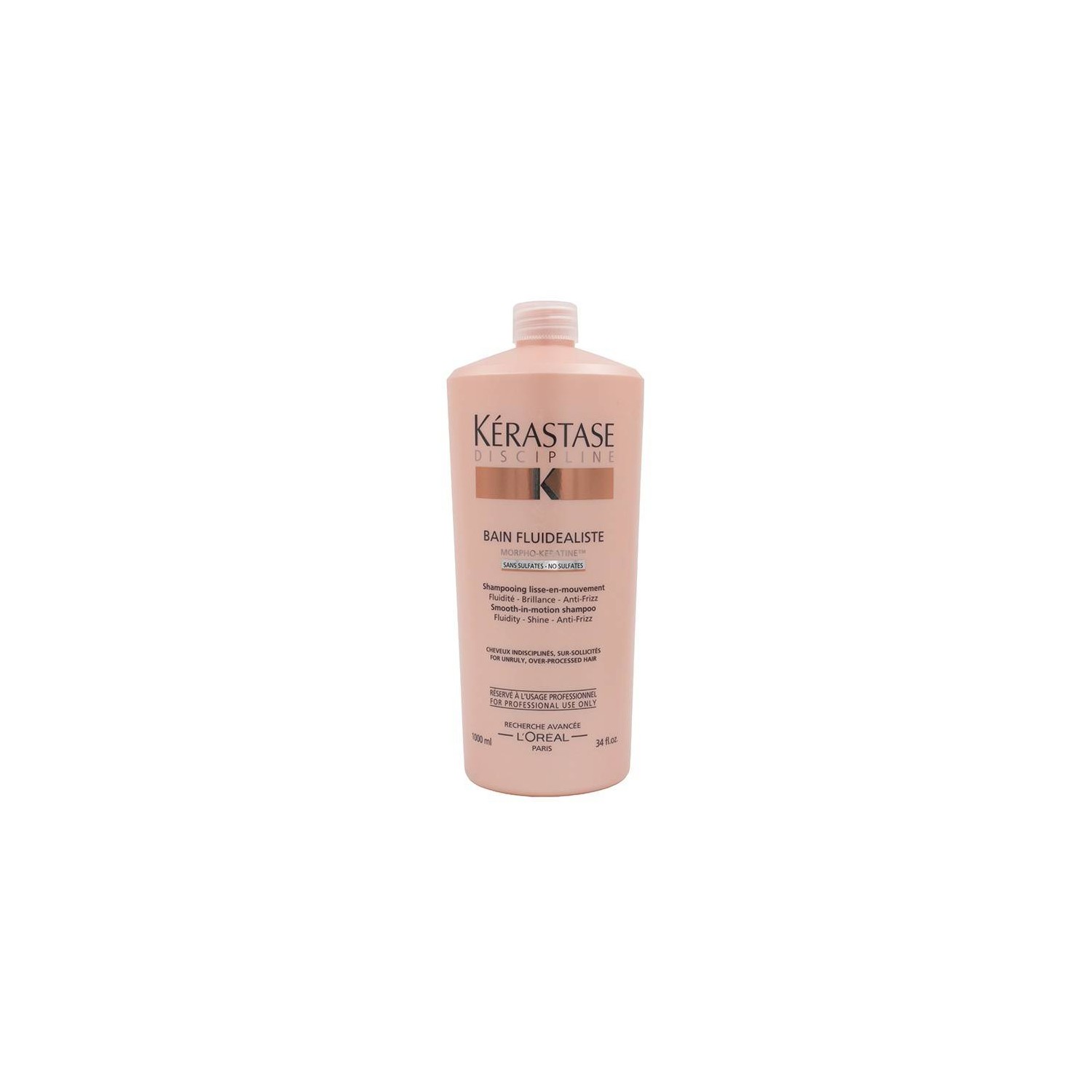 Kerastase Discipline Bain Fluidealiste Sans Sulfato Shampoing 1000 ml