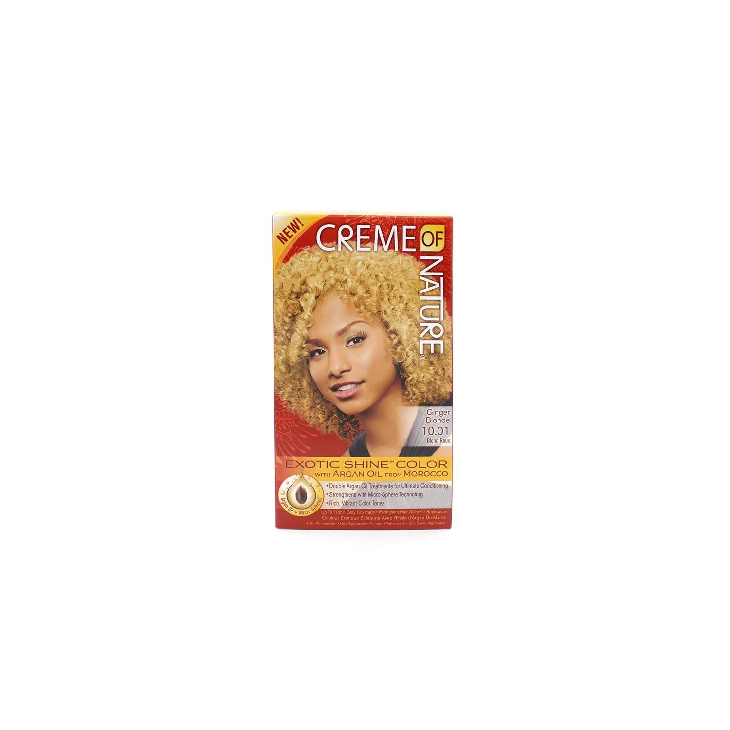 Creme Of Nature Argan Color Ginger Blonde 10.01