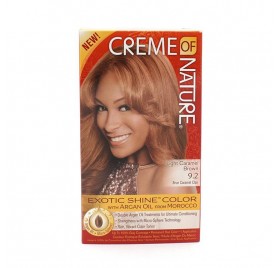 Cream Of Nature Argan Color Light Caremel Brown 9 2