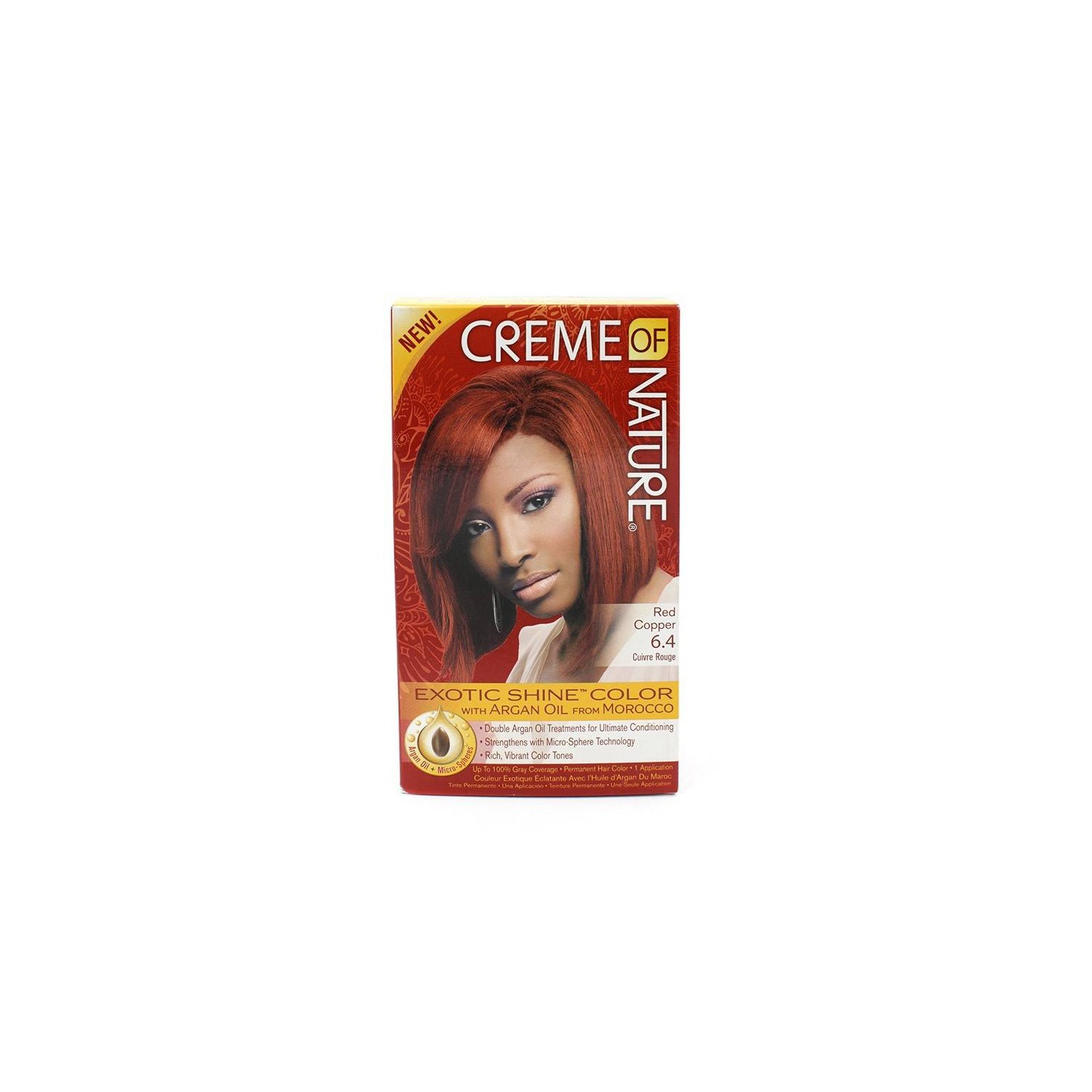 Creme Of Nature Argan Color Red Copper 6.4