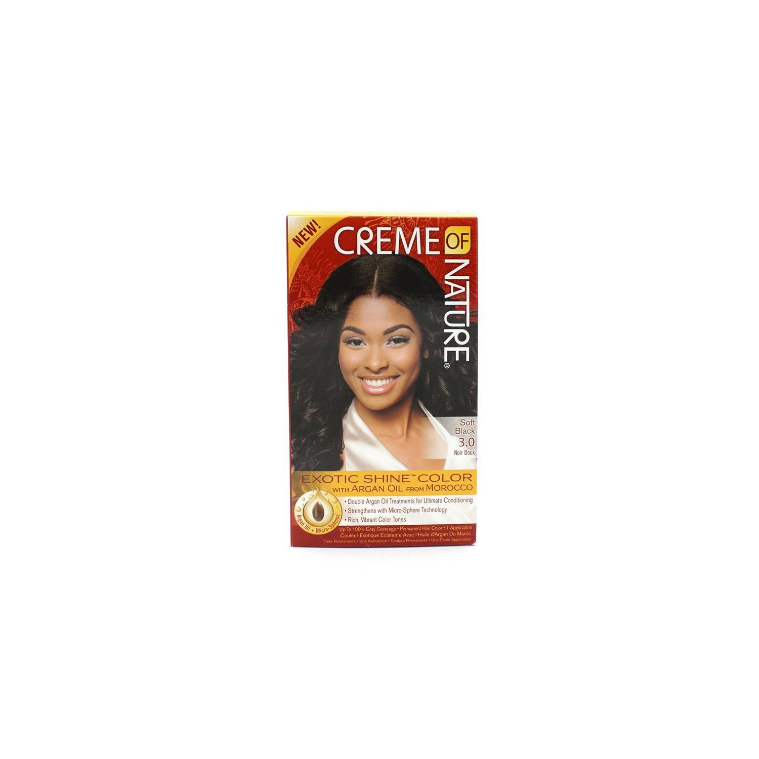 Creme Of Nature Argan Color Soft Black 3.0 Creme Of Nature Argan Color Soft Black 3.0