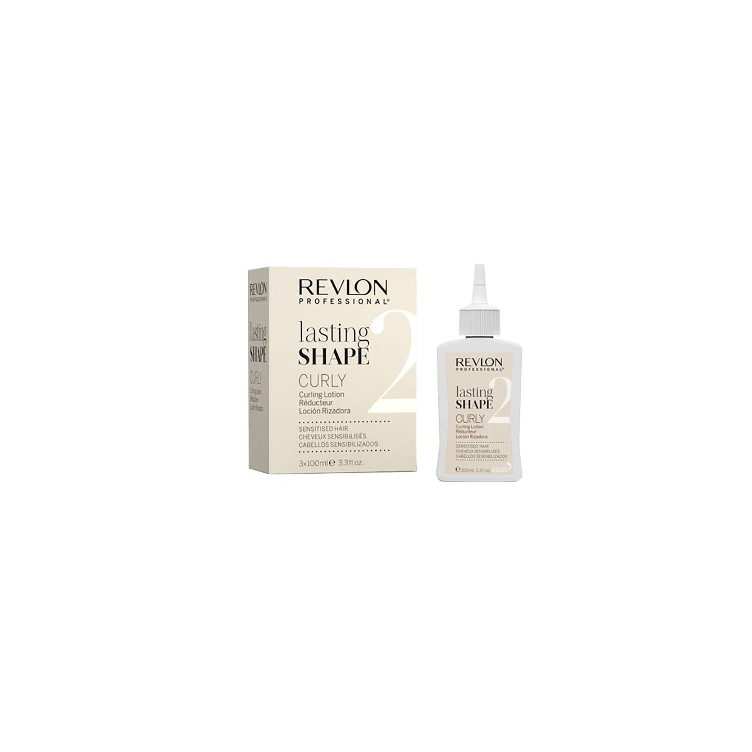 Revlon L/shape Curly Cabello Sensible (2) 3x100 Ml