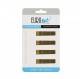 Eurostil Cartone 24 Clips Ondulatos Bronzo 50mm