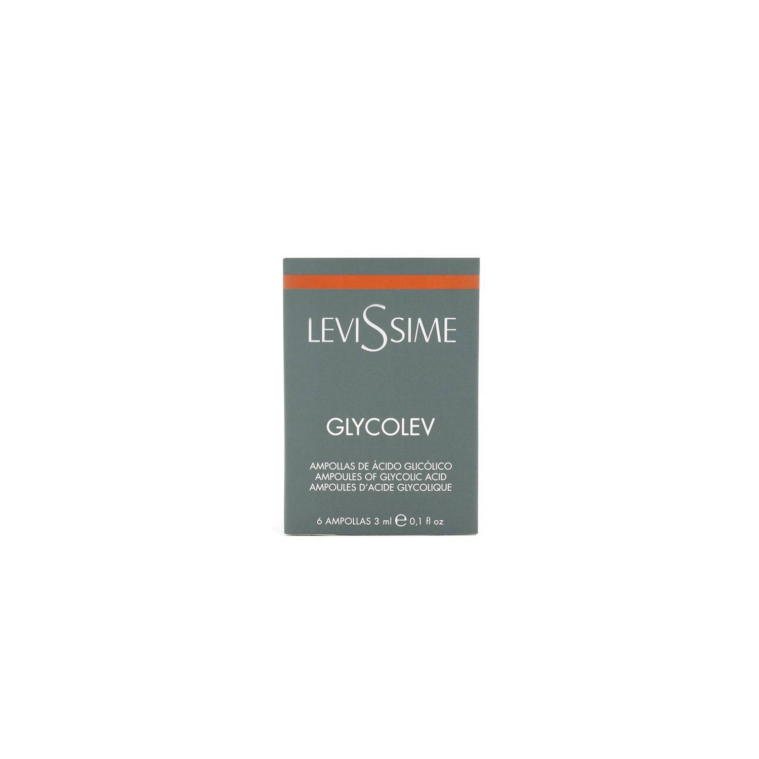 Ampoules Levissime Glycolev 6x3 Ml