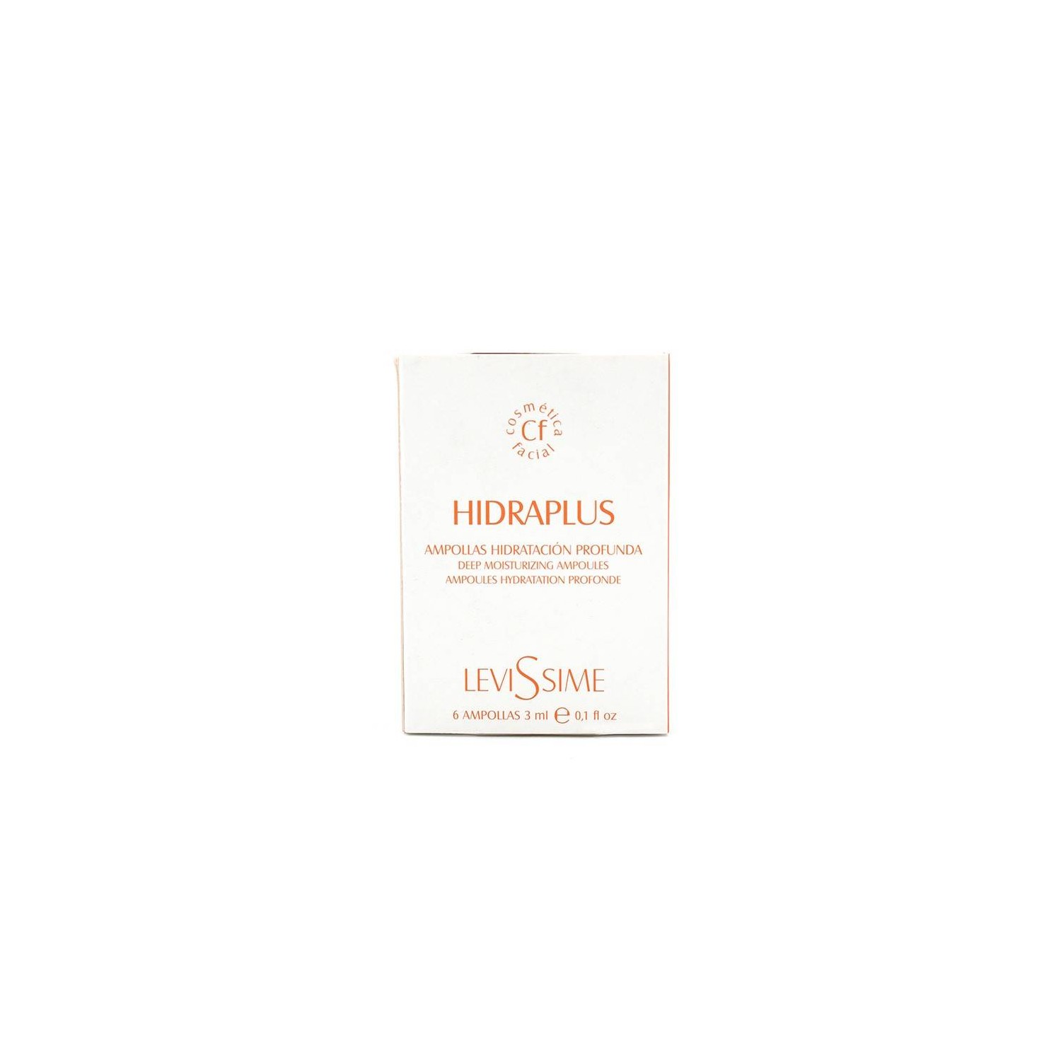 Ampoules Levissime Hidraplus 6x3 Ml