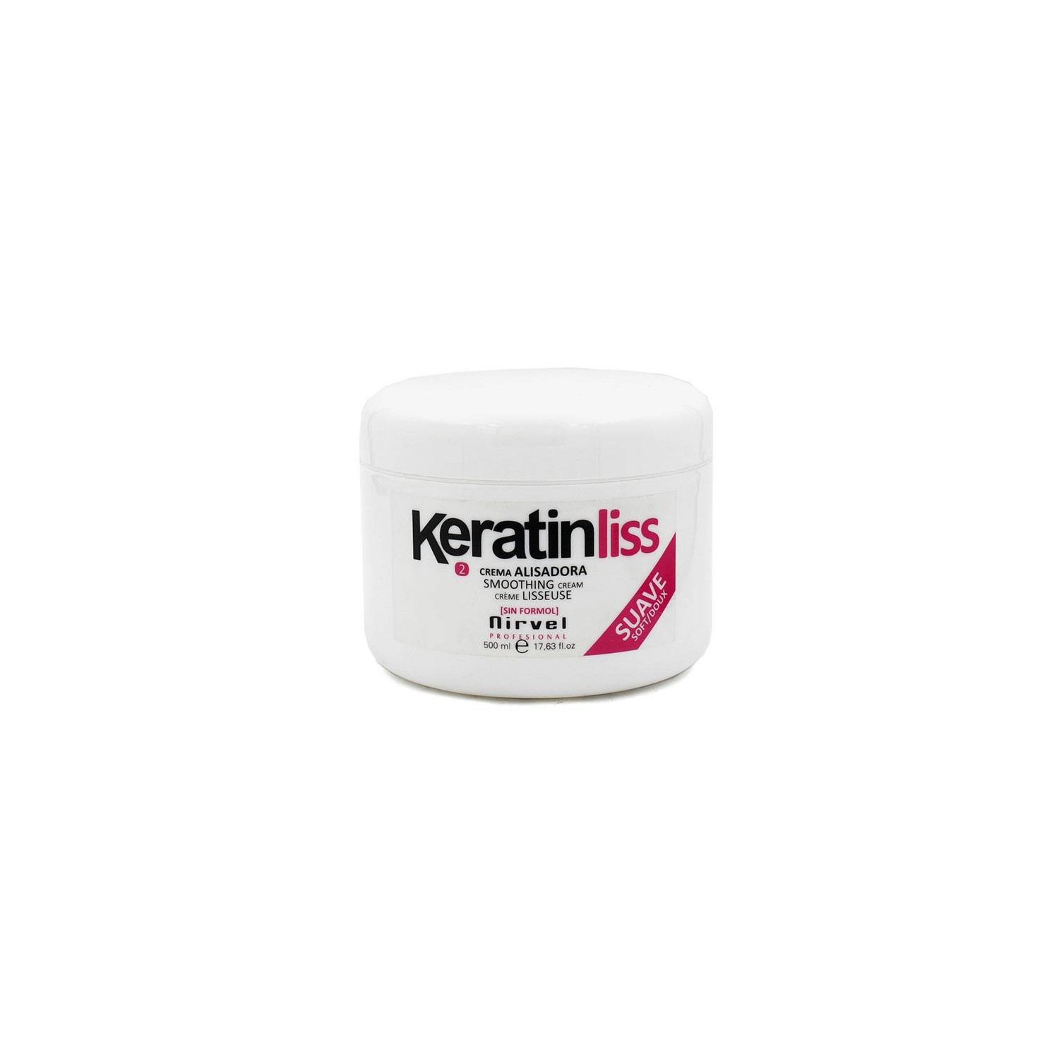 Nirvel Keratinliss Crema Alisador Suave 500 ml