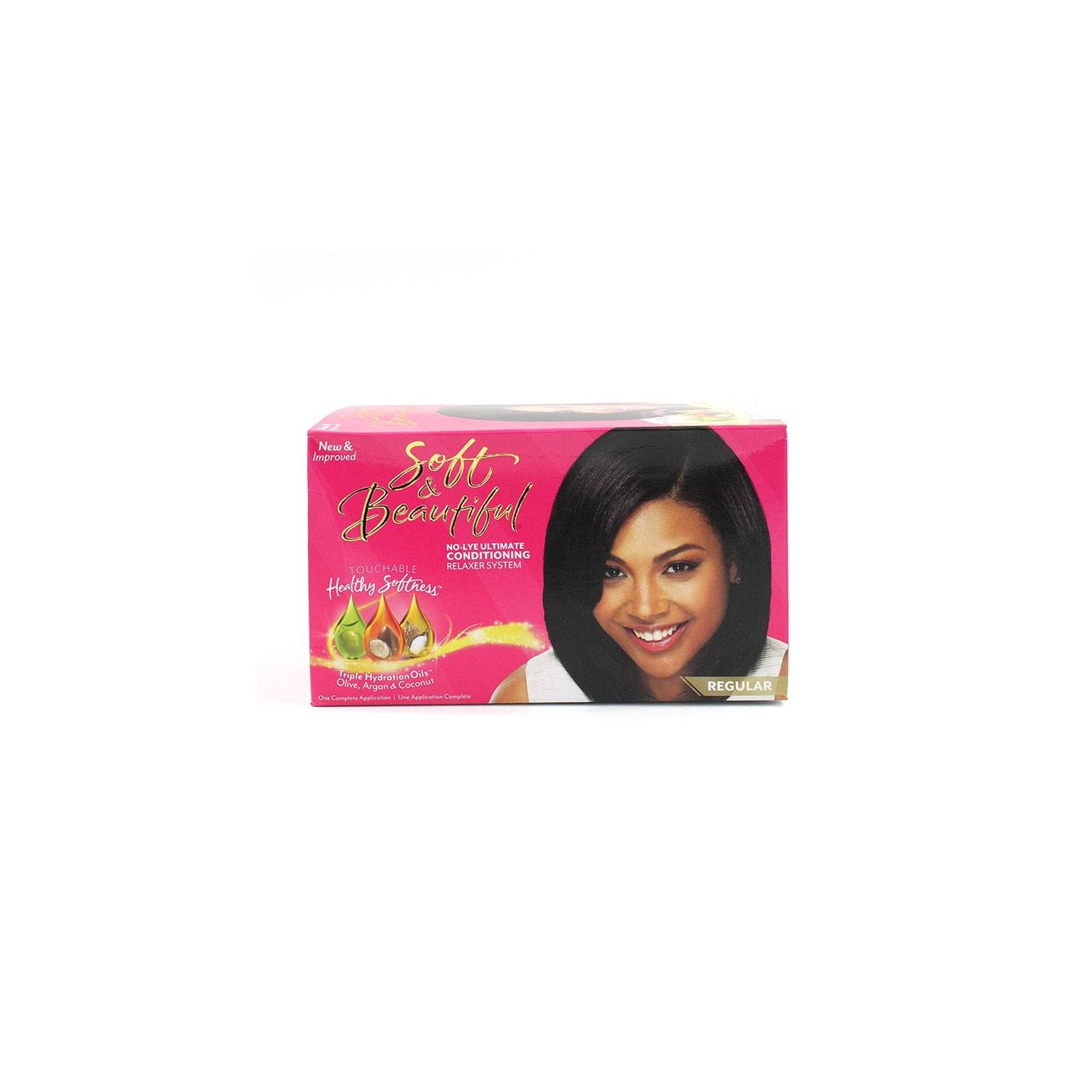 Soft & Beautiful Relaxer Kit Reg