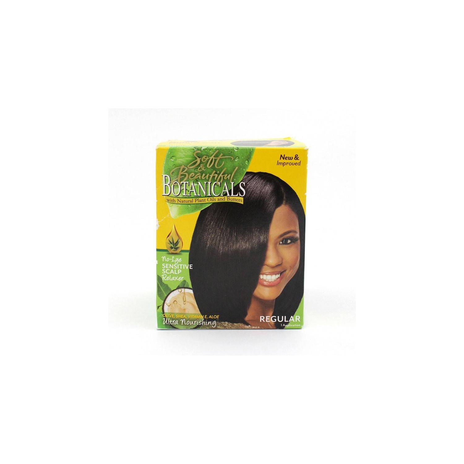 Soft & Beautiful Botanicals Relaxer Kit Reg