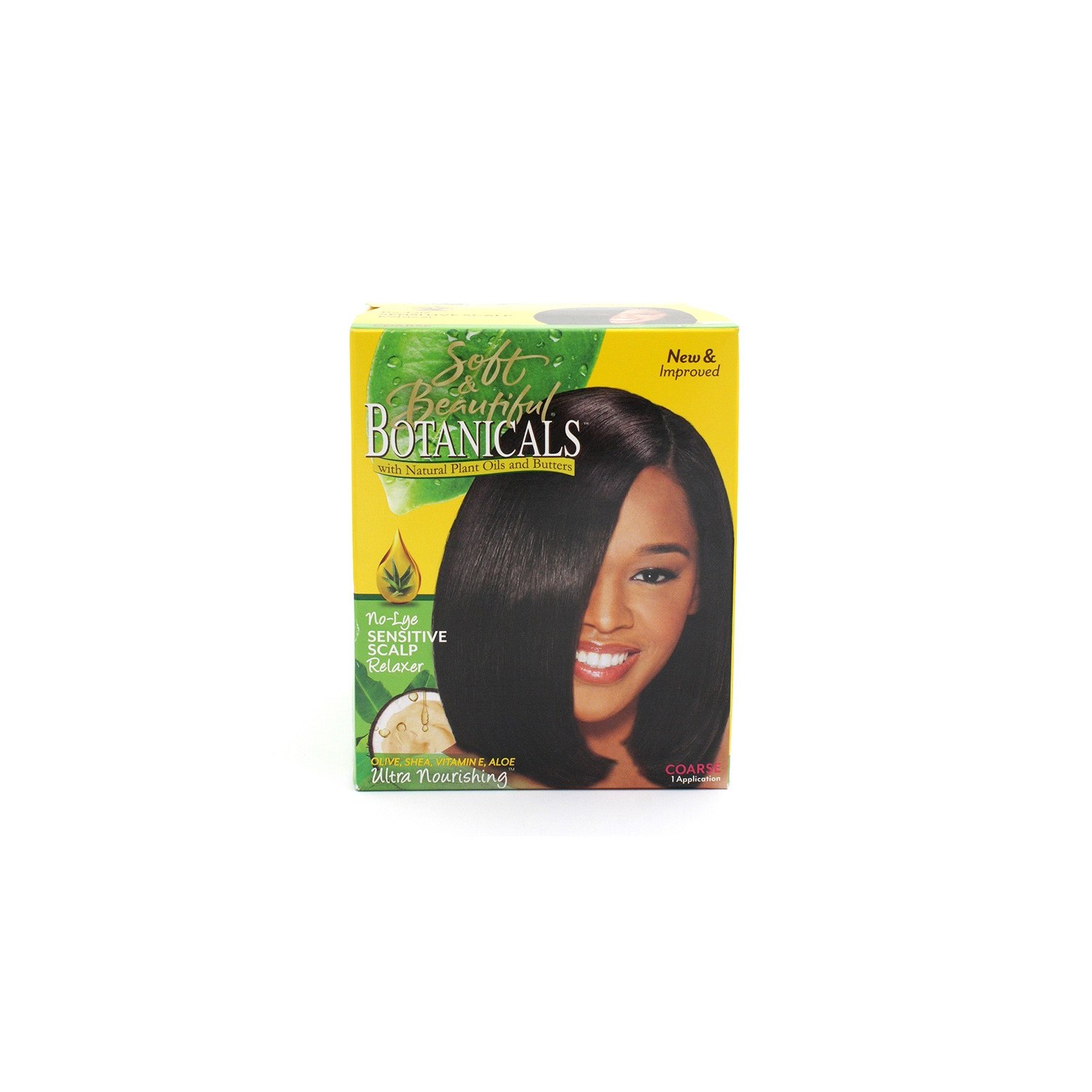 Soft & Beautiful Botanicals Relaxer Kit Coarse