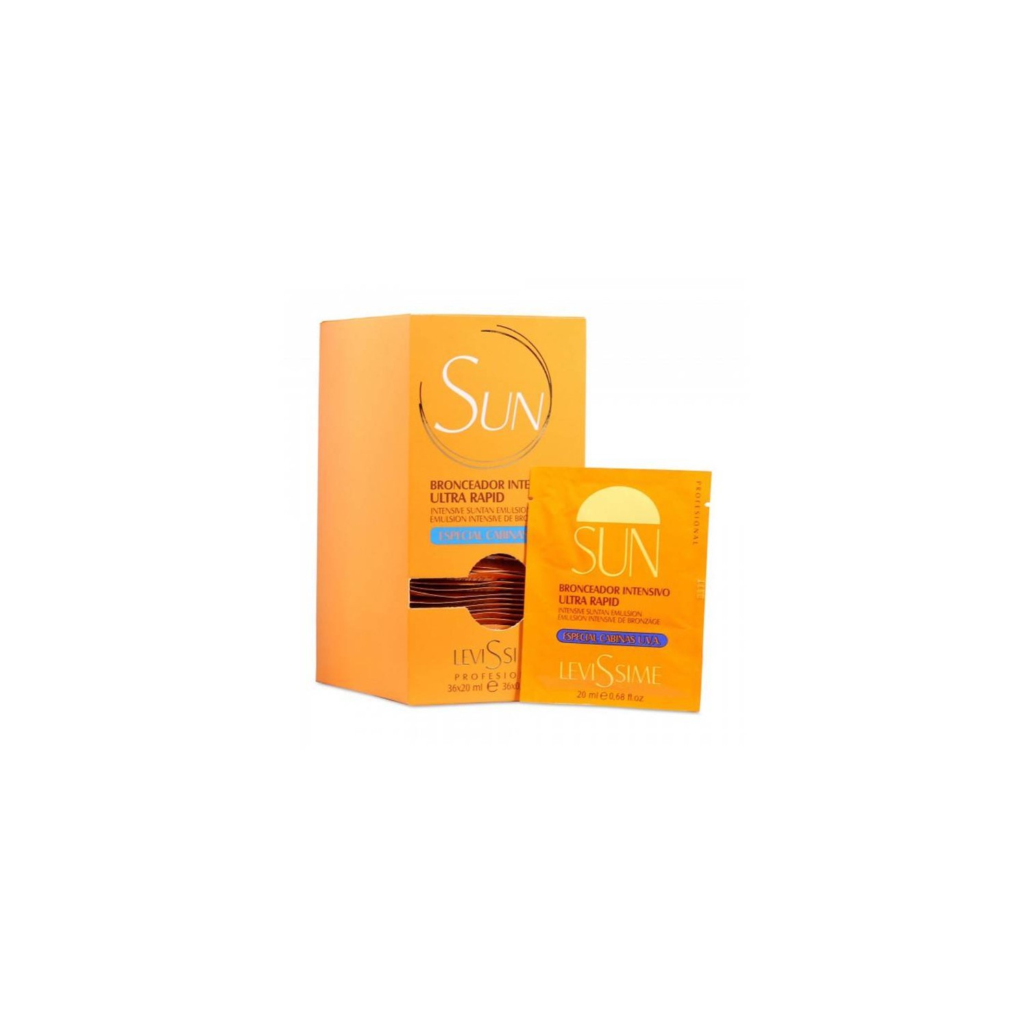 Levissime Sun Bronceador Intensivo (Sobre) 20 ml