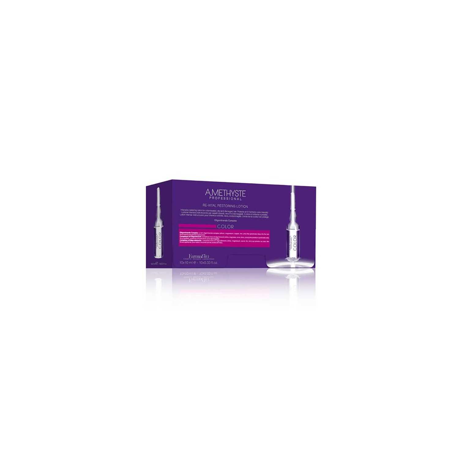 Farmavita Amethyste Colore Revital Rest Lozione 10x10 Ml