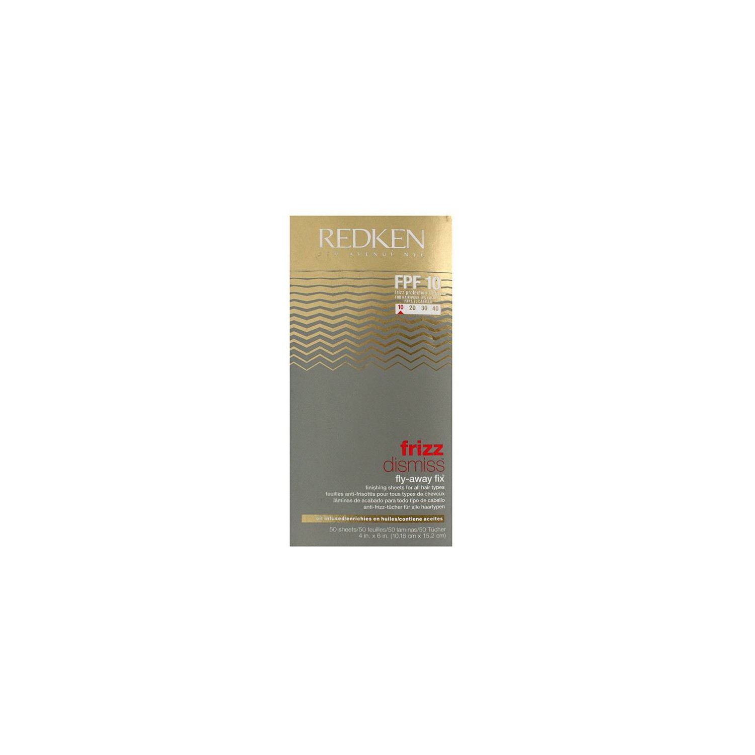 Redken Frizz Dismiss Fly Away Fix (sheets) 50 Unités