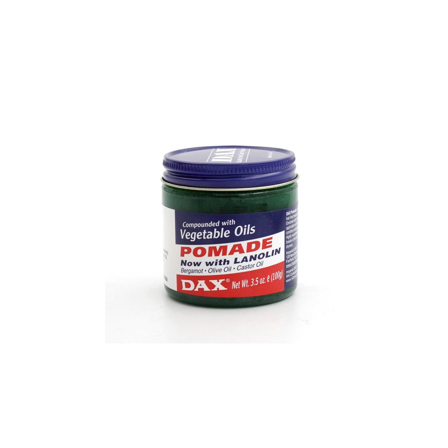 Dax Vegetable Oils Pomade 100 gr