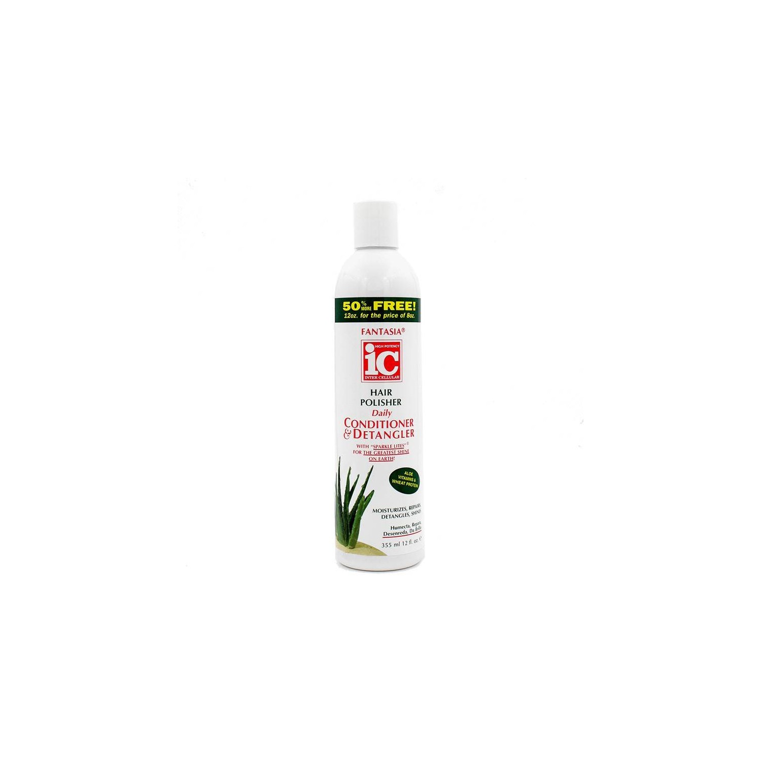 Fantasia Ic Aloe Detangler Condicionador 355 ml