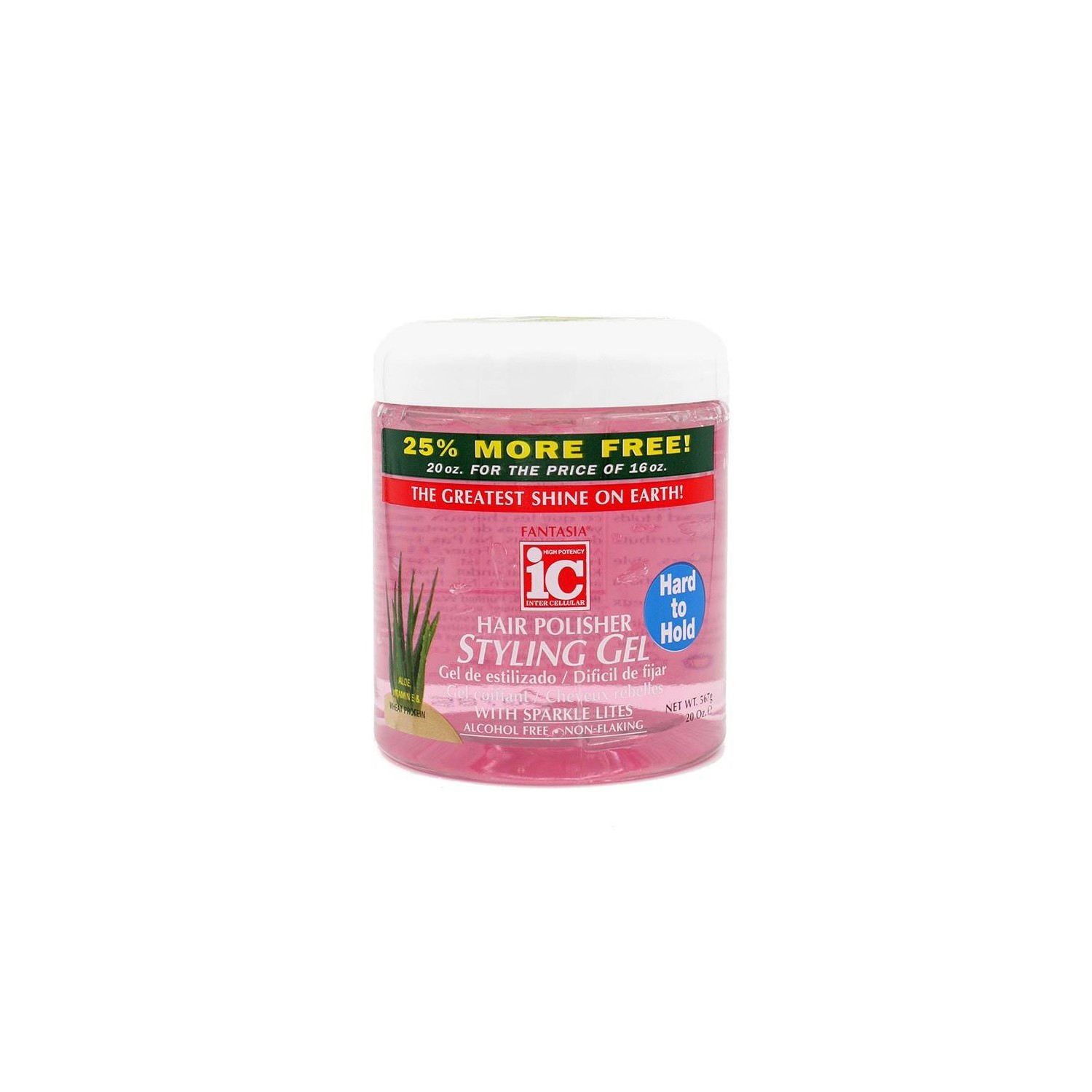 Fantasia Ic Aloe Styling Gel Hard 454 gr