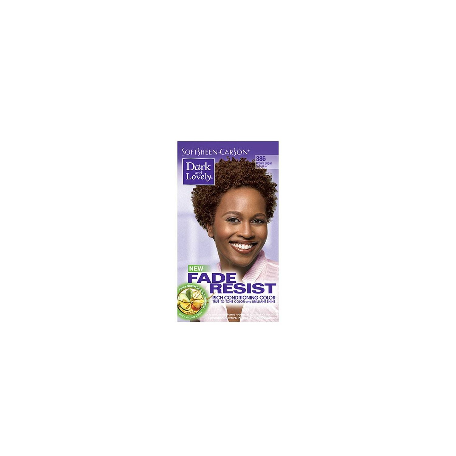 Soft & Sheen Carson Dark & Lovely 386 Brown Sugar Soft & Sheen Carson Dark & Lovely 386 Brown Sugar