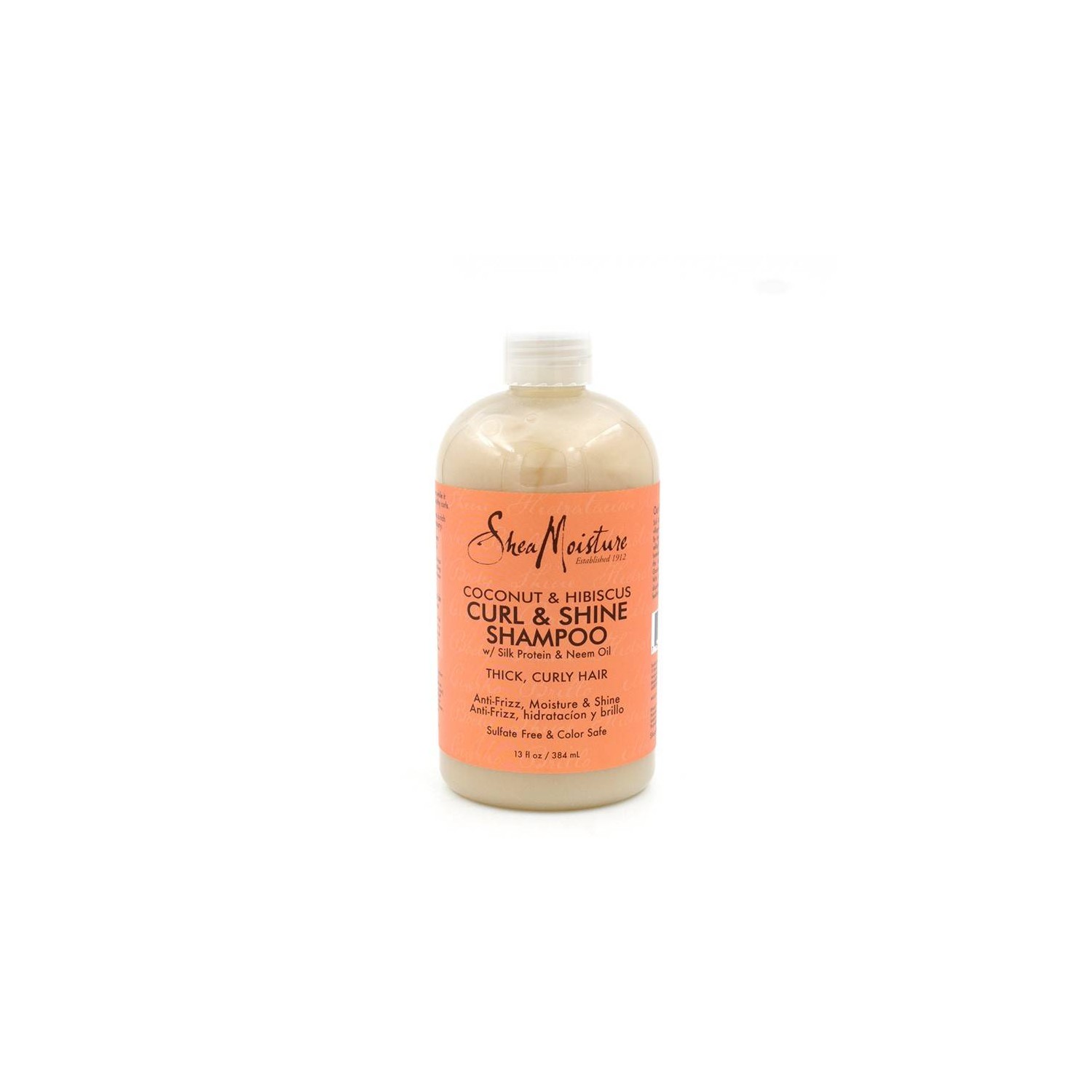 Shea Moisture Coconut & Hibiscus Curl Champú 384 ml