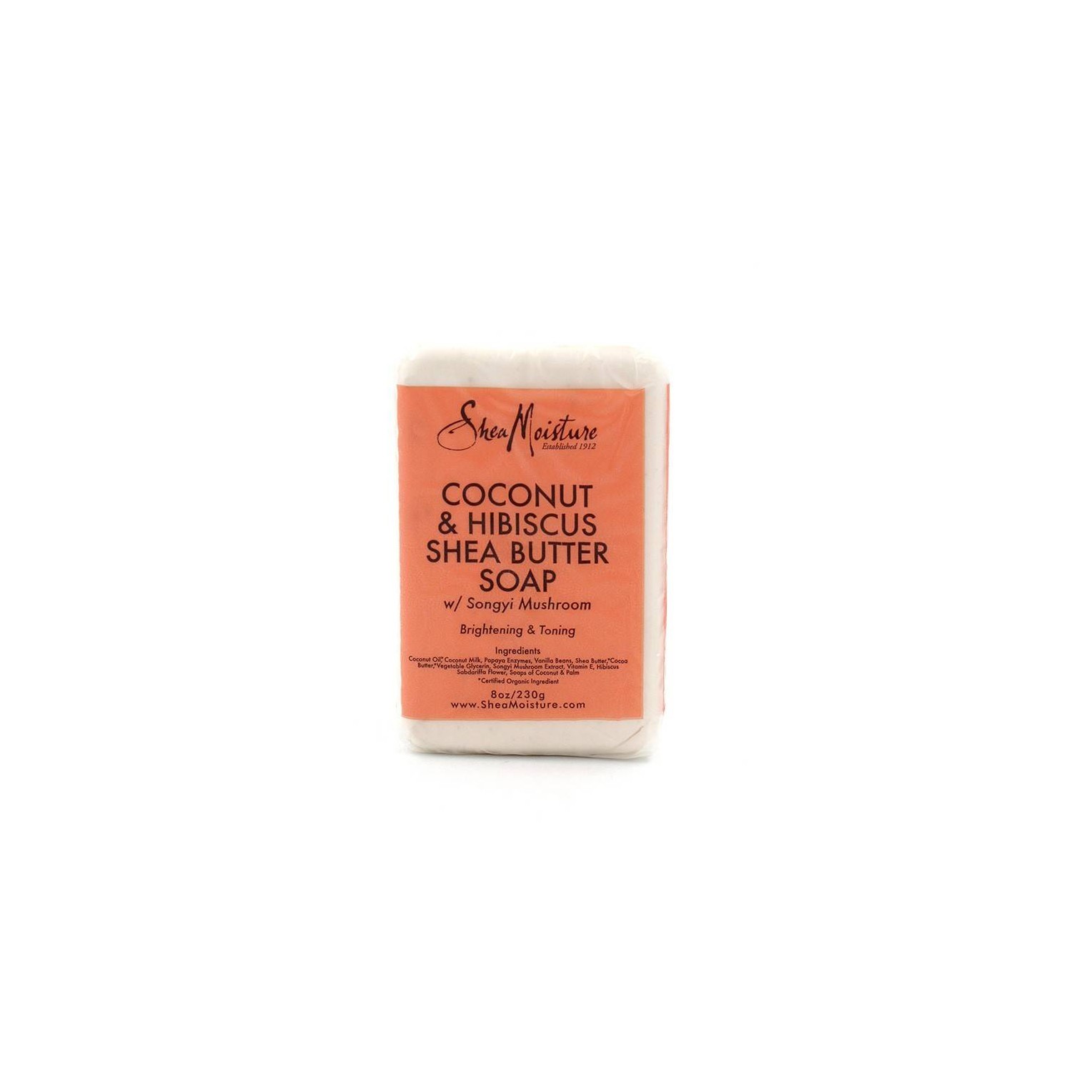 Shea Moisture Coconut & Hibiscus Shea Butter Soap 230 gr Shea Moisture Coconut & Hibiscus Shea Butter Soap 230 gr