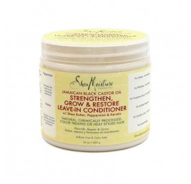 Shea Moisture Jamaican Noir Castor Oil Leave In Après-shampooing 312 gr