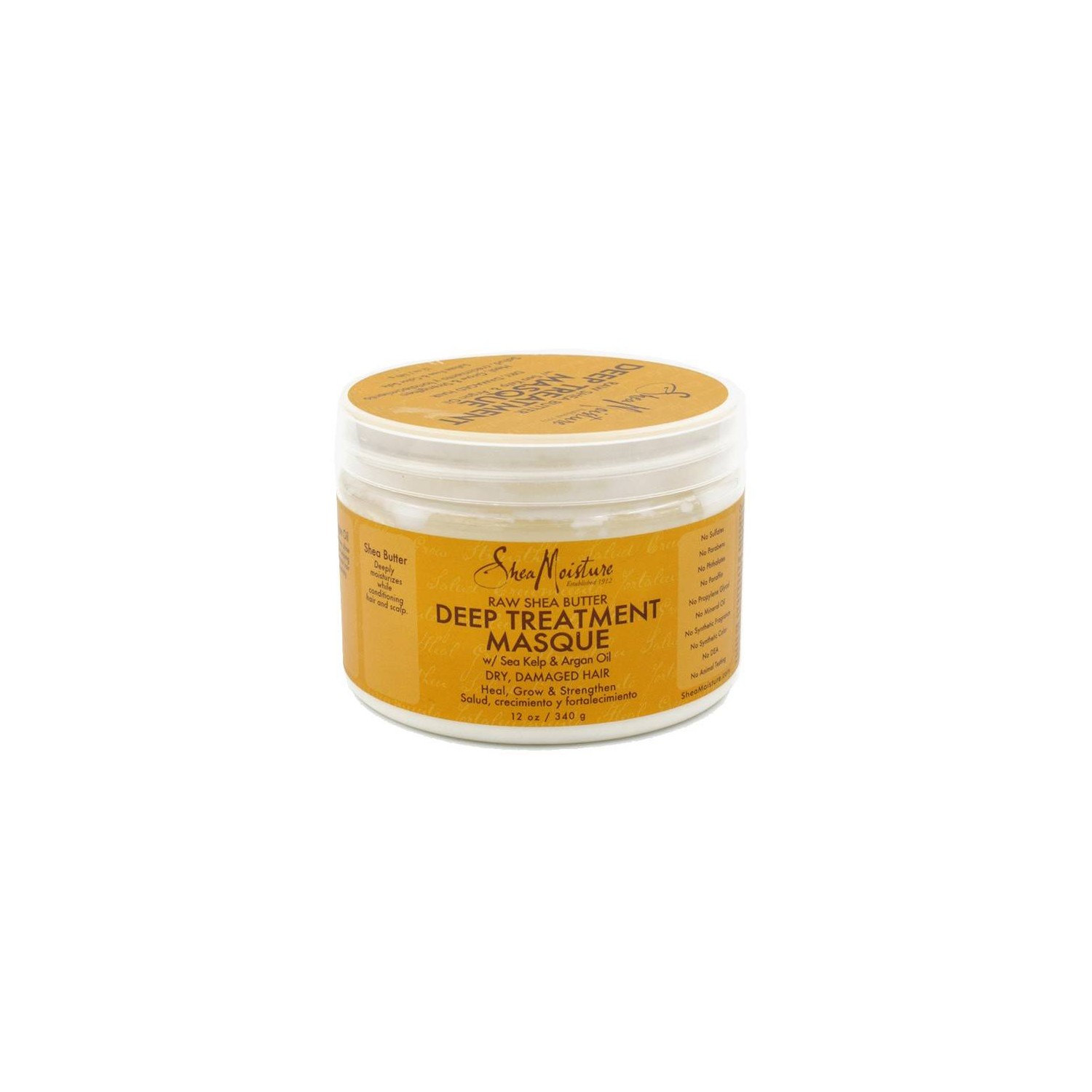 Shea Moisture Raw Shea Butter Mascarilla Deep Tratamiento 340 gr