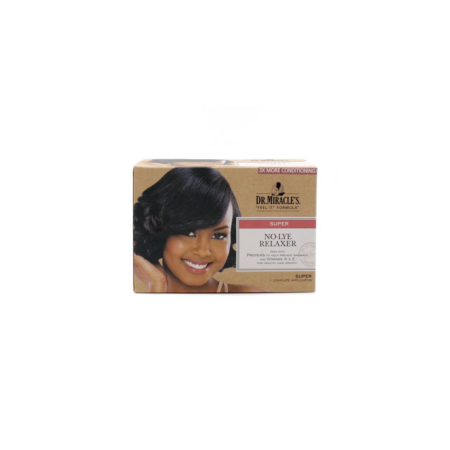 Dr. Miracles No Lye Relaxer Kit Super