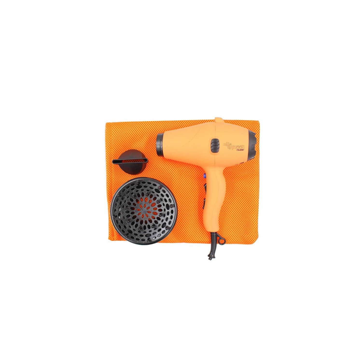 Muster Hair Drier Niño Cartoon (orange)