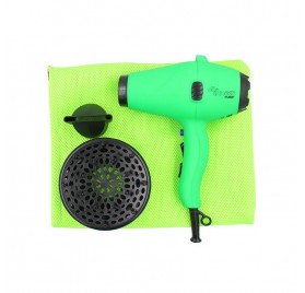 Muster Hair Drier Niño Cartoon (green)