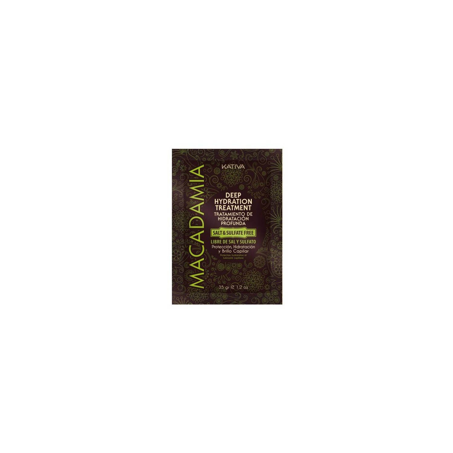 Kativa Macadamia Deep Tratamiento Hidratante (12 Unidades) 12x35g  