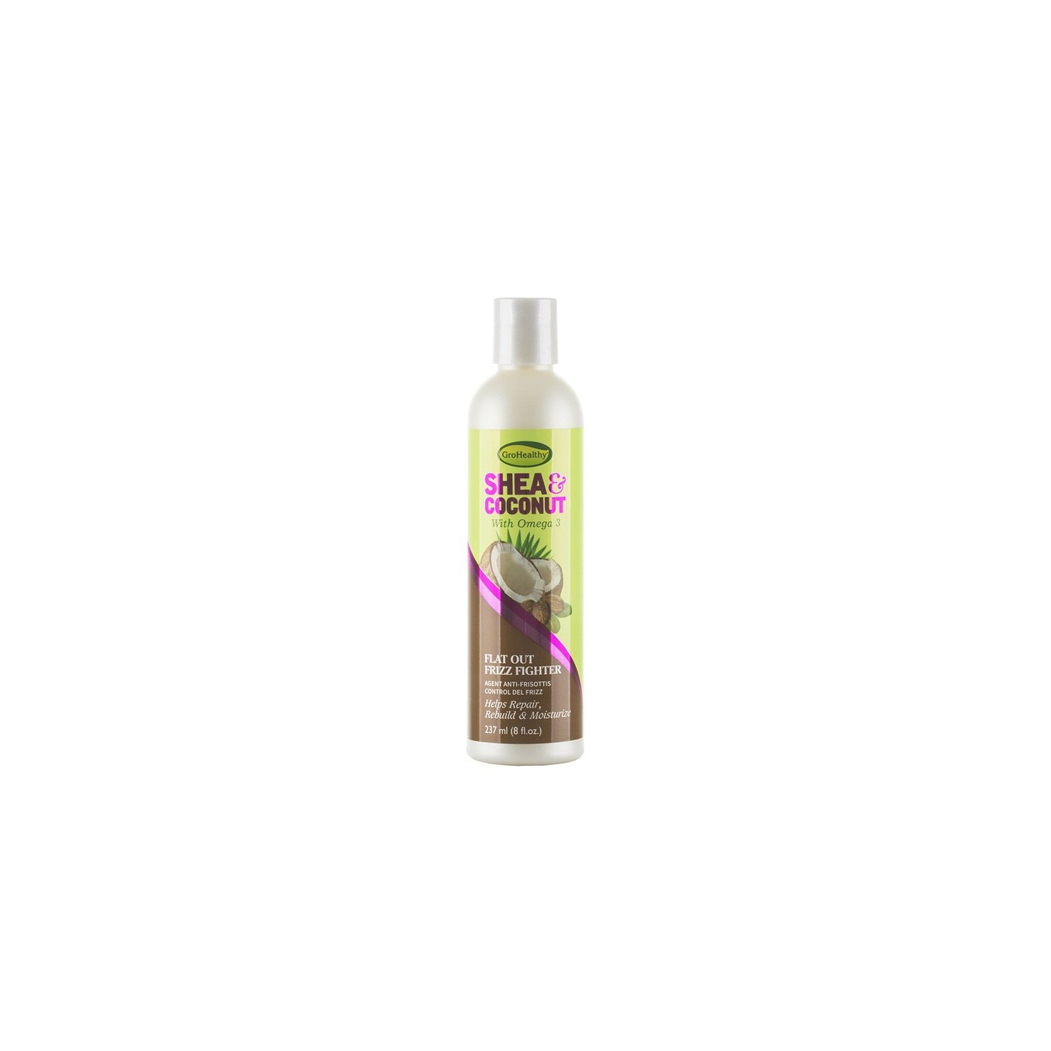 Sofn Free Grohealthy Shea & Coconut Flat Out Frizz 237ml (6455)
