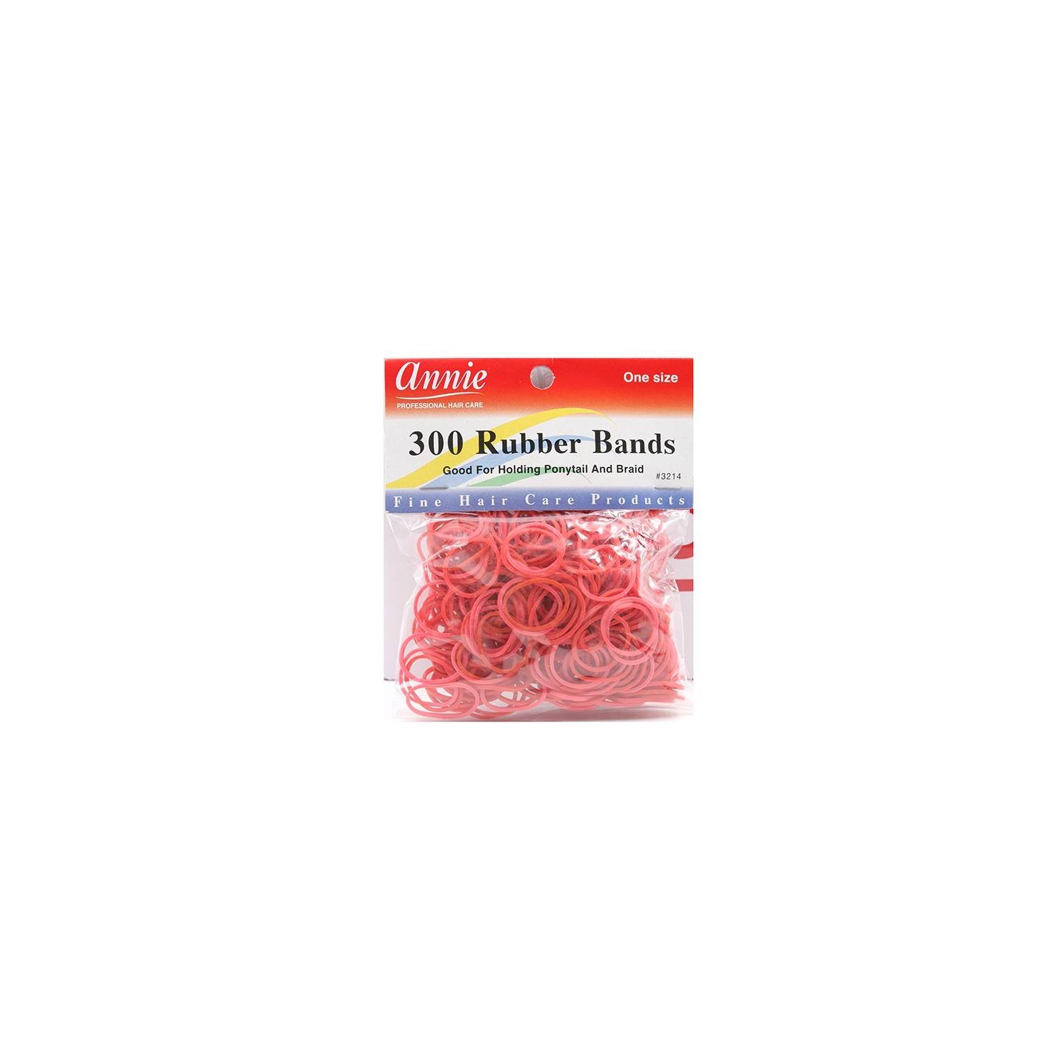 Annie 300 Rubber Bands Rojo 3214 (gomas)