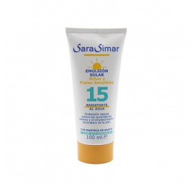 Sara Simar Emulsión Solar Spf-15 100 Ml