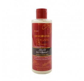 Creme Of Nature Argan Oil Butter Milk 236ml (sin Amoniaco)