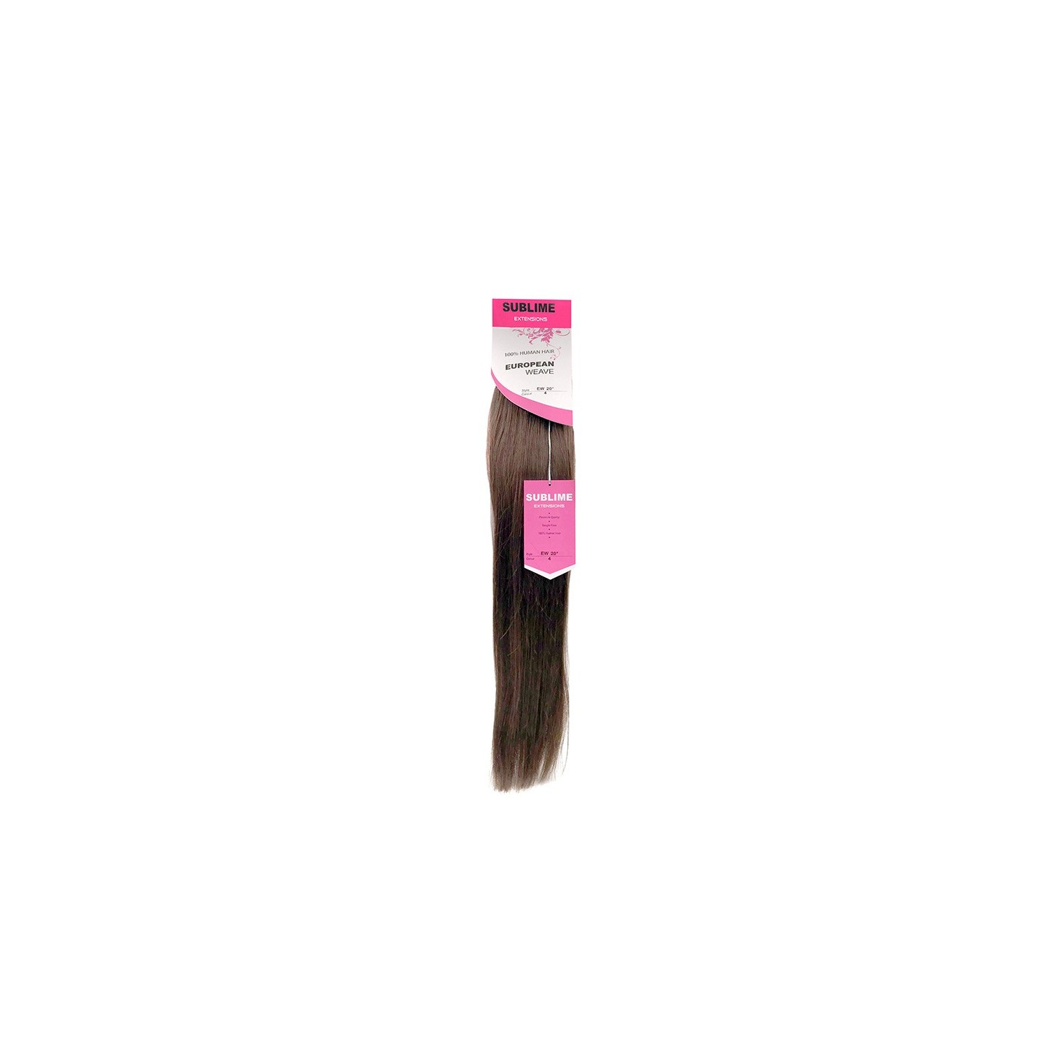 Sublime Extensions European Weave 20" N.4 Sublime Extensions European Weave 20" N.4
