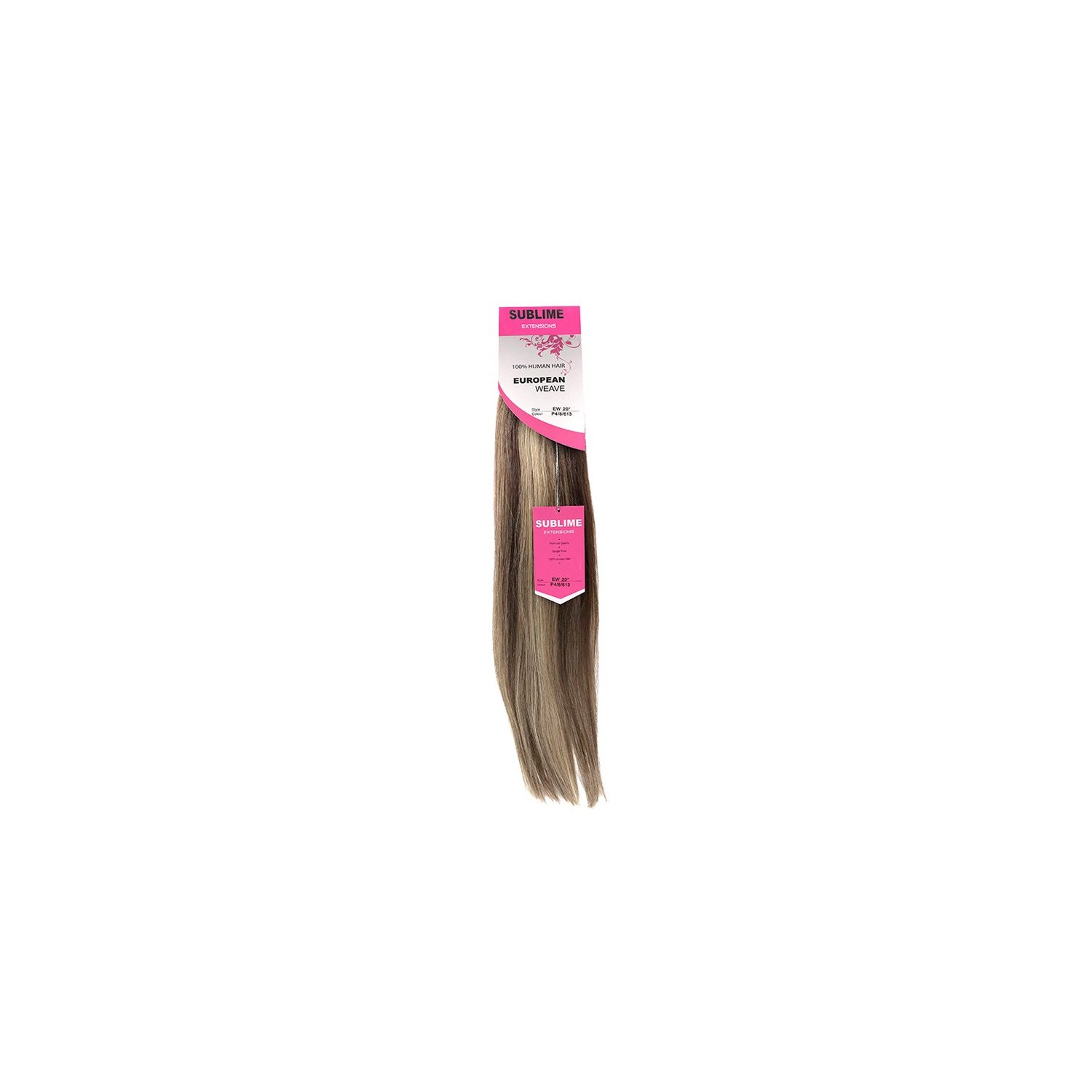 Sublime Extensions European Weave 20" Nº P4/8/613