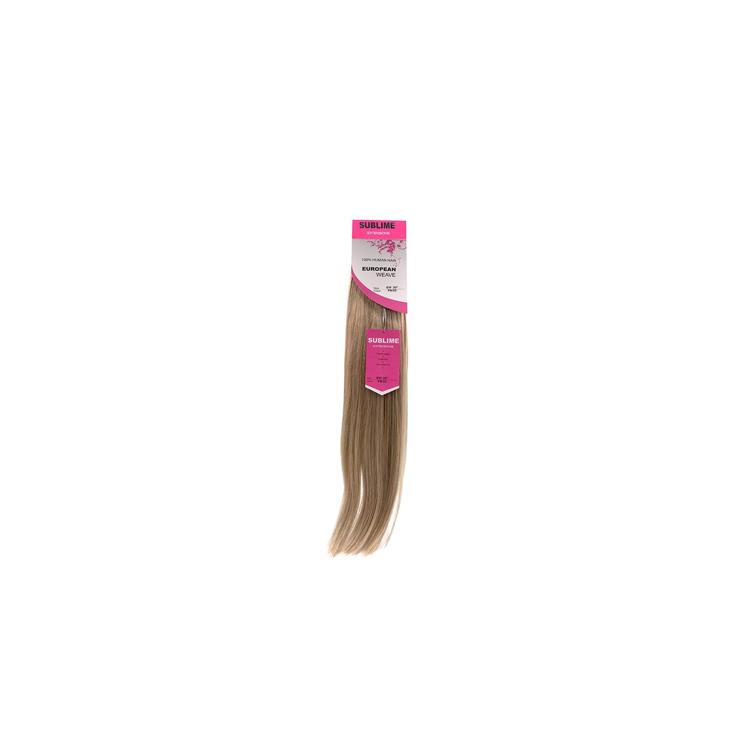 Sublime Extensions European Weave 20" N.P8/22 Sublime Extensions European Weave 20" N.P8/22