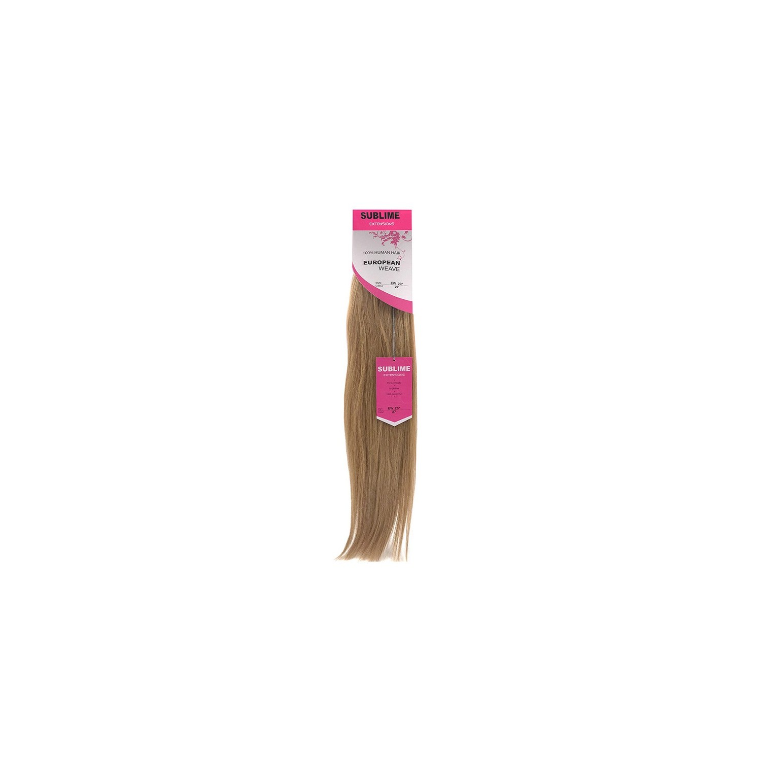 Sublime Extensions European Weave 20" N.27 Sublime Extensions European Weave 20" N.27