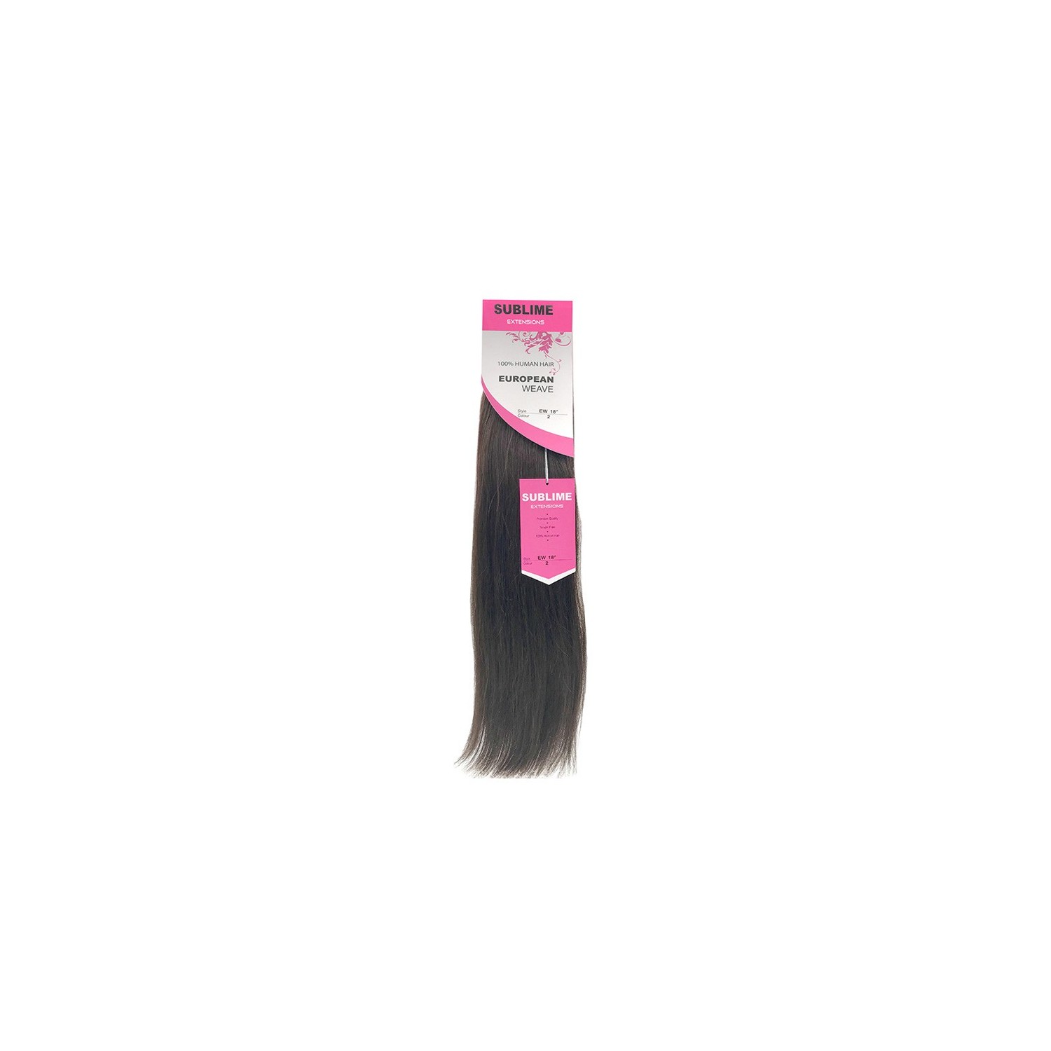Sublime Extensions European Weave 18" N.2 Sublime Extensions European Weave 18" N.2