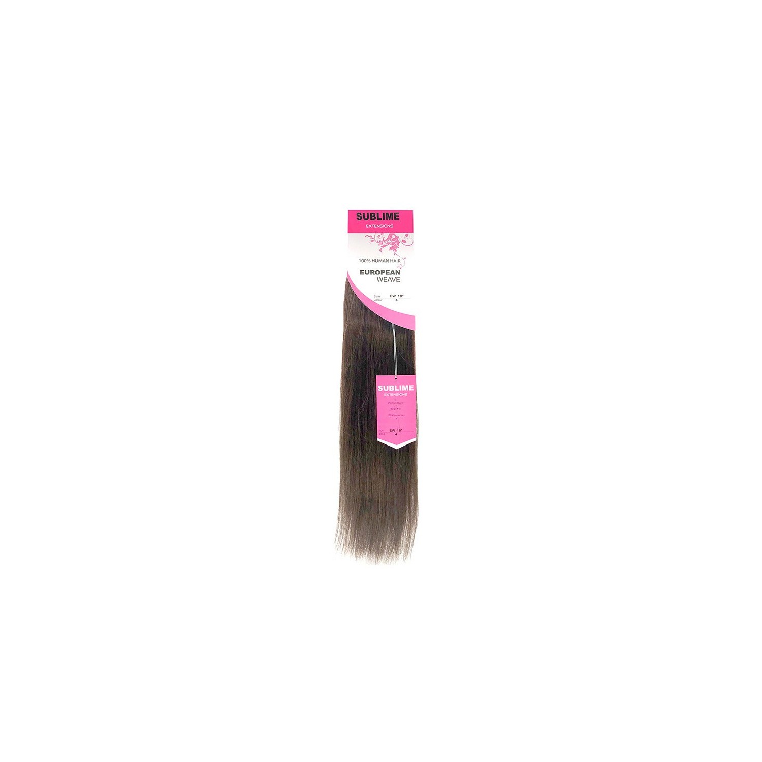 Sublime Extensions European Weave 18" N.4 Sublime Extensions European Weave 18" N.4