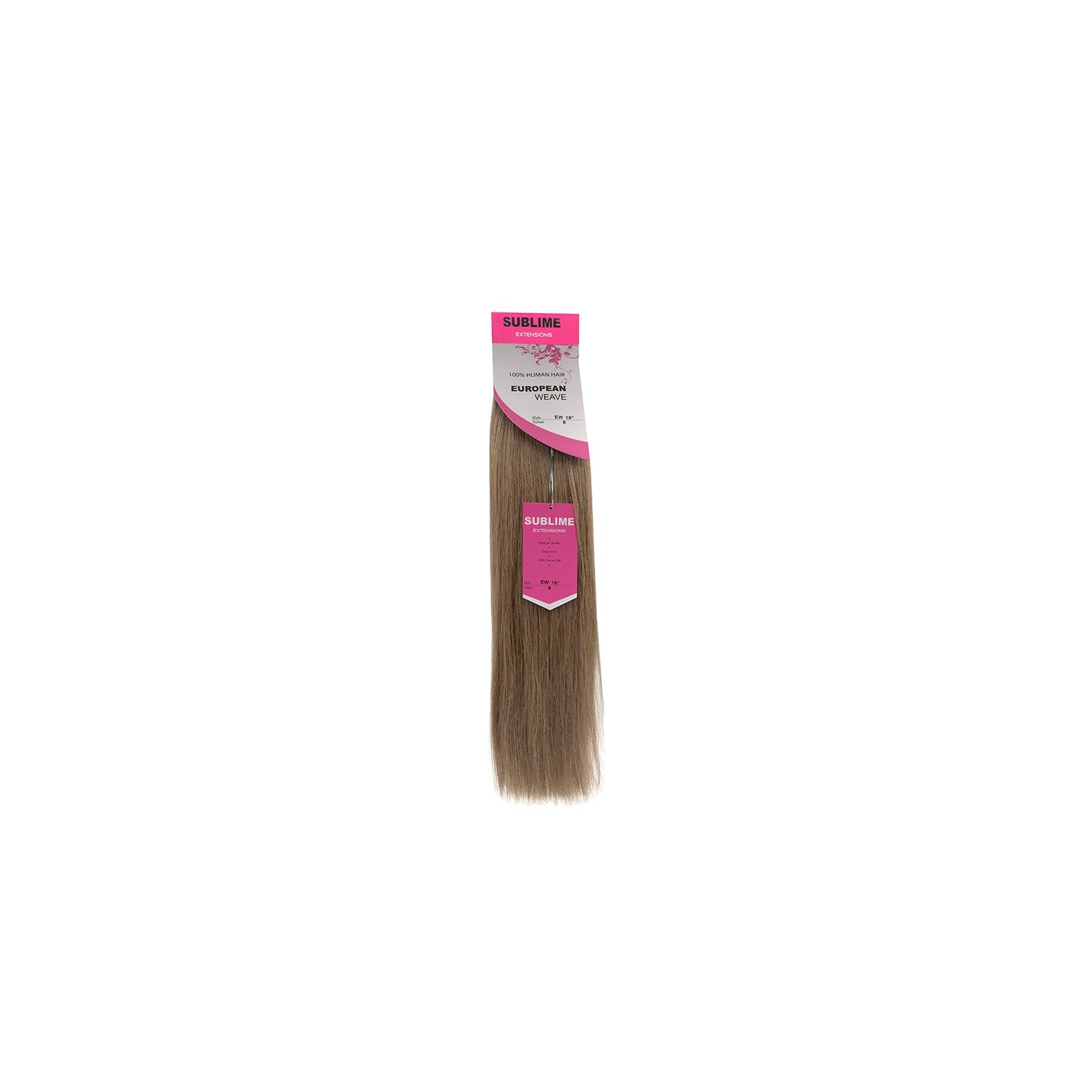 Sublime Extensions European Weave 18" N.8 Sublime Extensions European Weave 18" N.8
