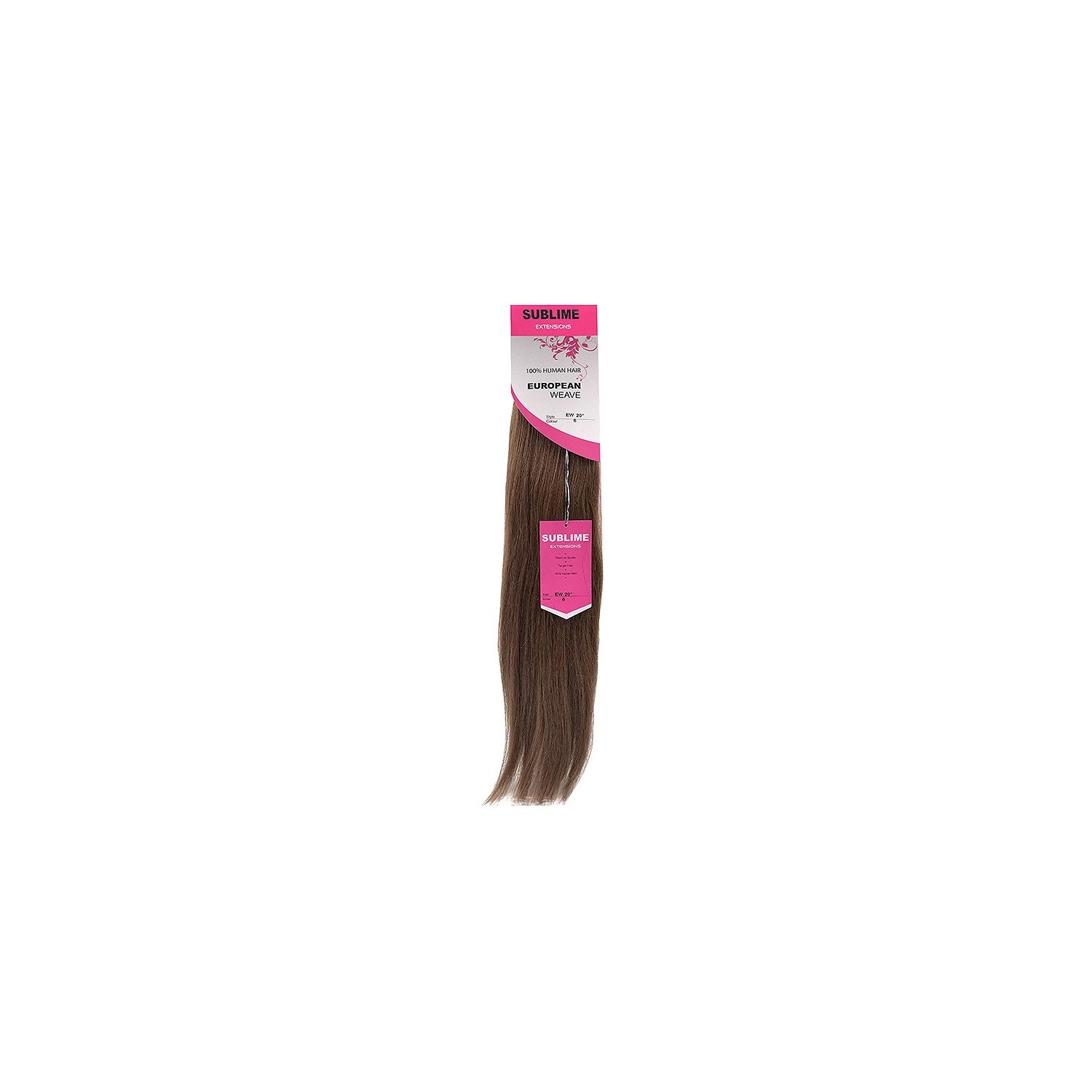 Sublime Extensions European Weave 20" N.6 Sublime Extensions European Weave 20" N.6