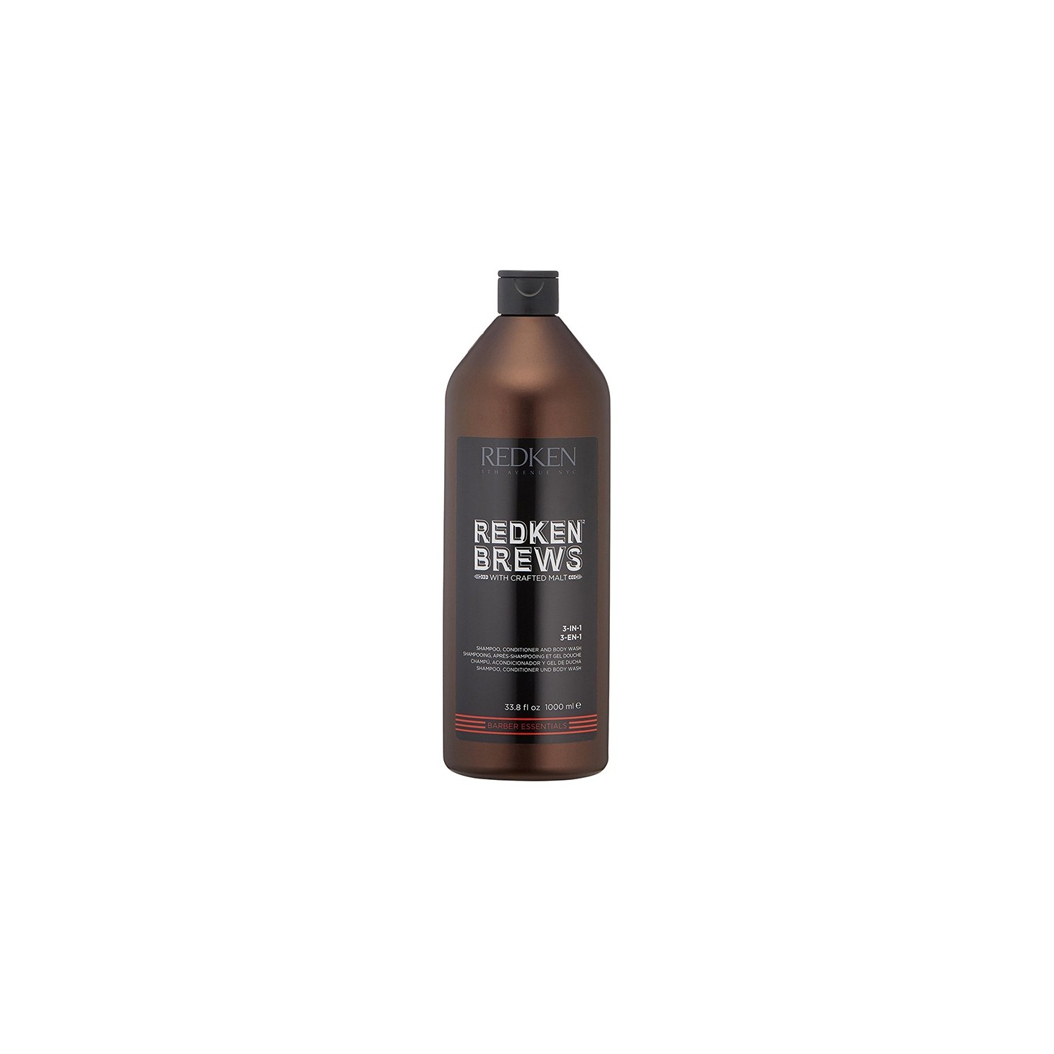 Redken Brews Champú 3 En 1 1000 ml