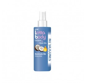 Lottabody Coconut & Shea oils Illuminate Me Shine Mist 118 ml