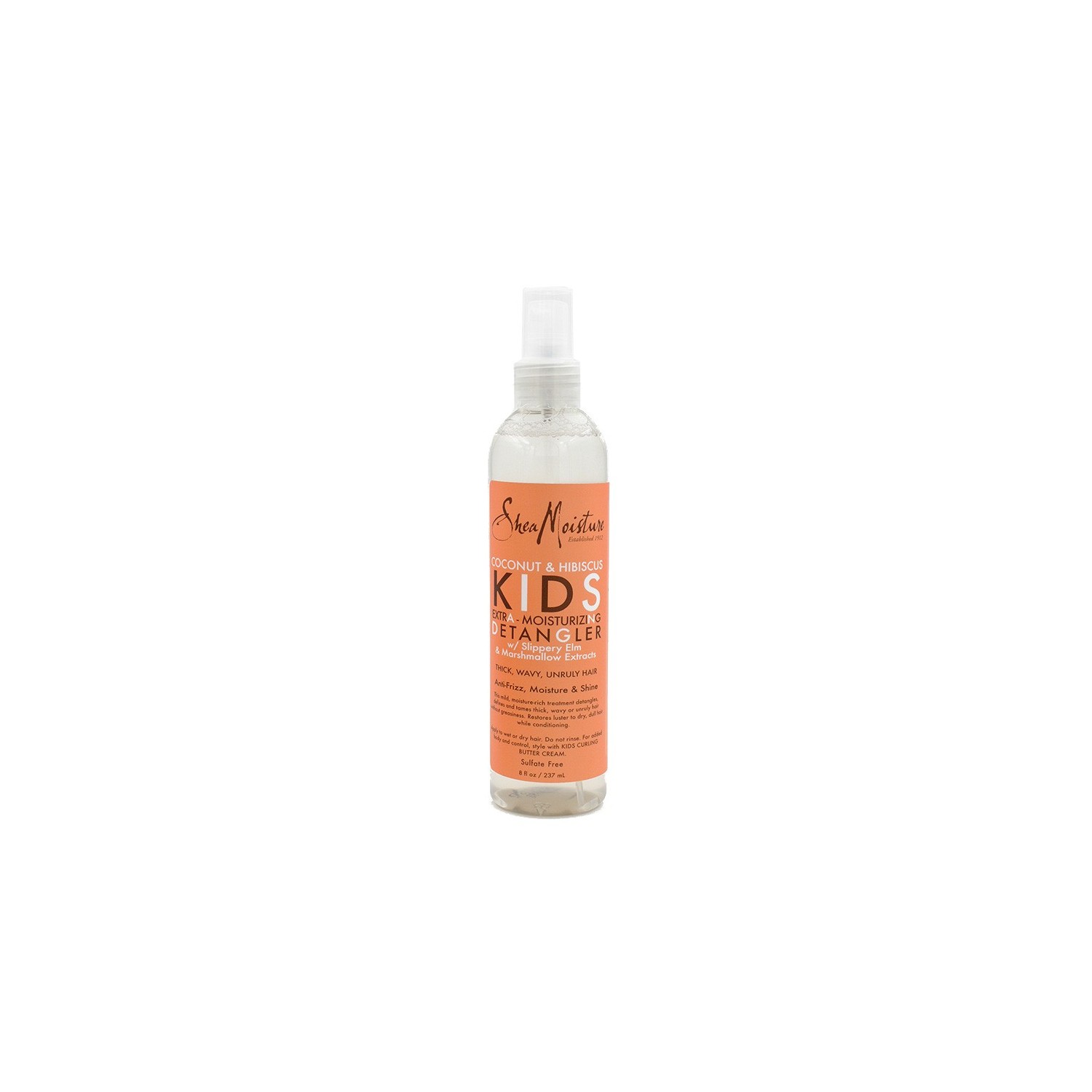 Shea Moisture Coconut & Hibiscus Kids Detangler Spray Acondicionador 237 ml