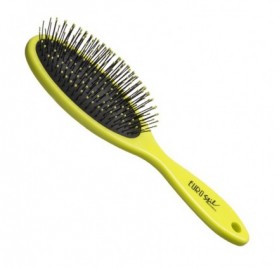 Eurostil Brush Oval Big Green Fluorine (04281)