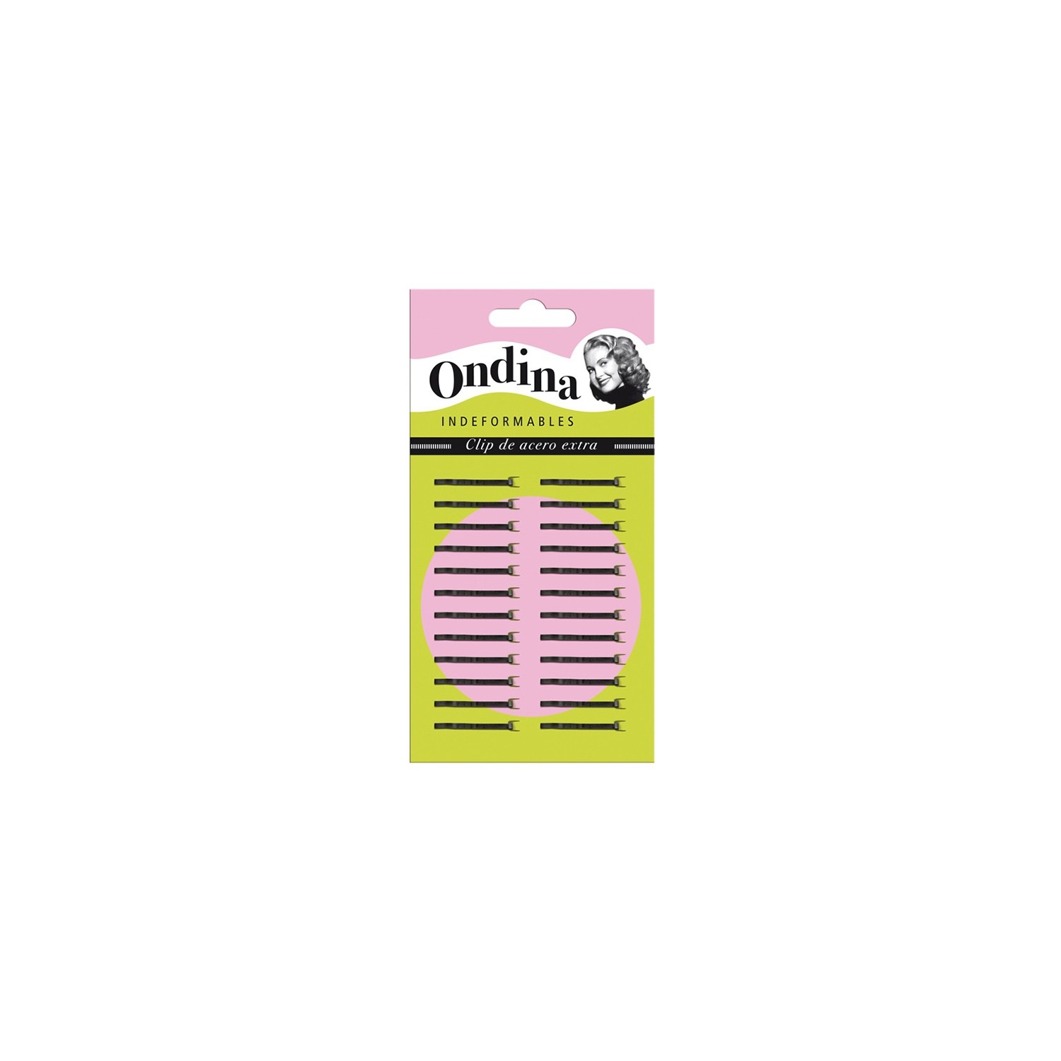 Eurostil Cartão 24 Miniclips 2.5cm Negros