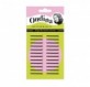 Eurostil Carton 24 Miniclips 2.5cm Negros